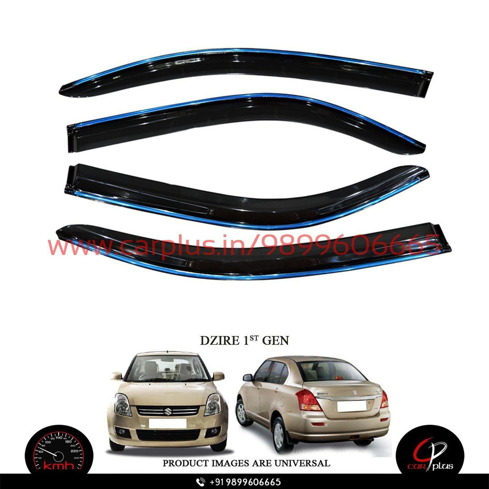 KMH Chrome Line Door Visor For Maruti Suzuki Dzire KMH-DOOR VISOR DOOR VISOR.