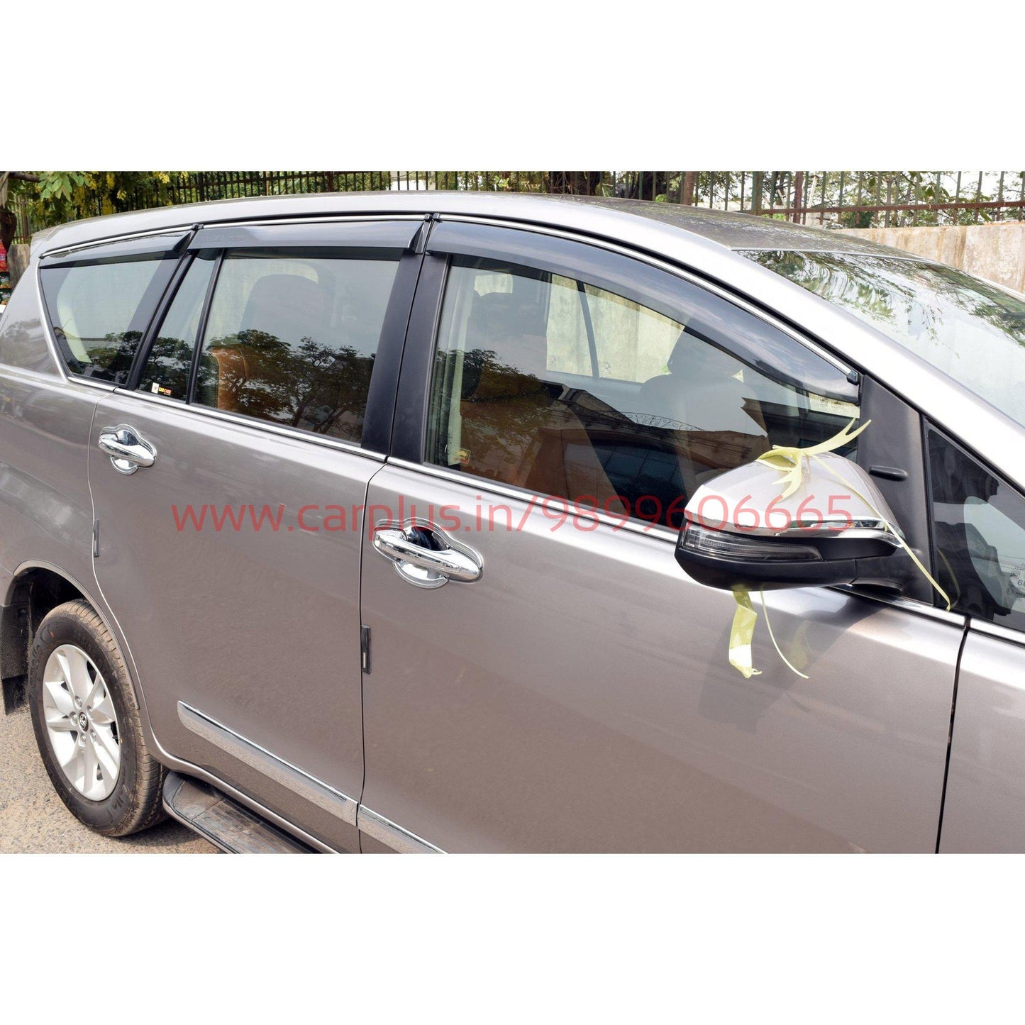 
                  
                    KMH Chrome Line Door Visor for Toyota Innova Crysta (2nd GEN, Set of 6pcs) KMH-DOOR VISOR DOOR VISOR.
                  
                