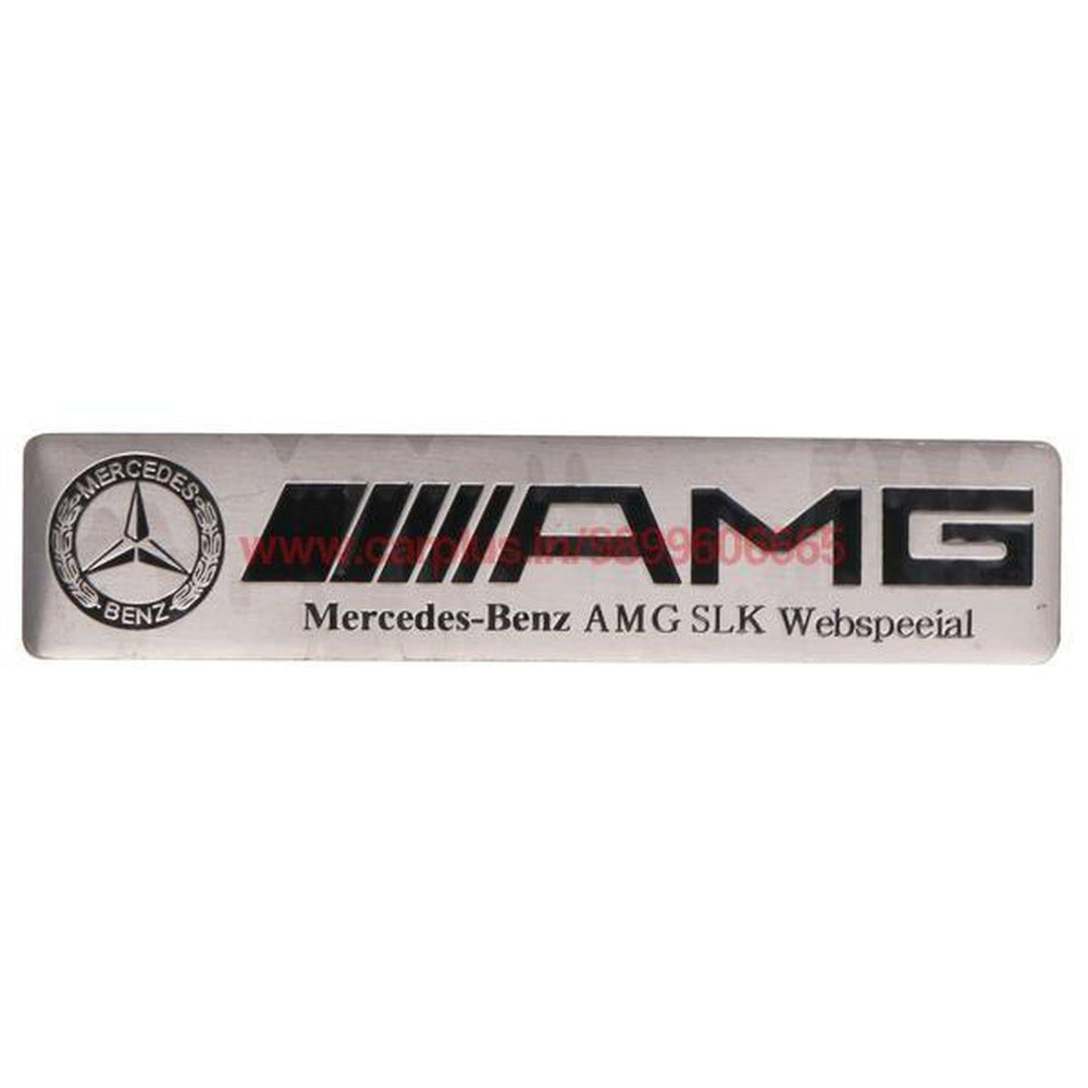 Chrome Plated Badges For Mercedes AMG Slk KMH-BADGES BADGES.