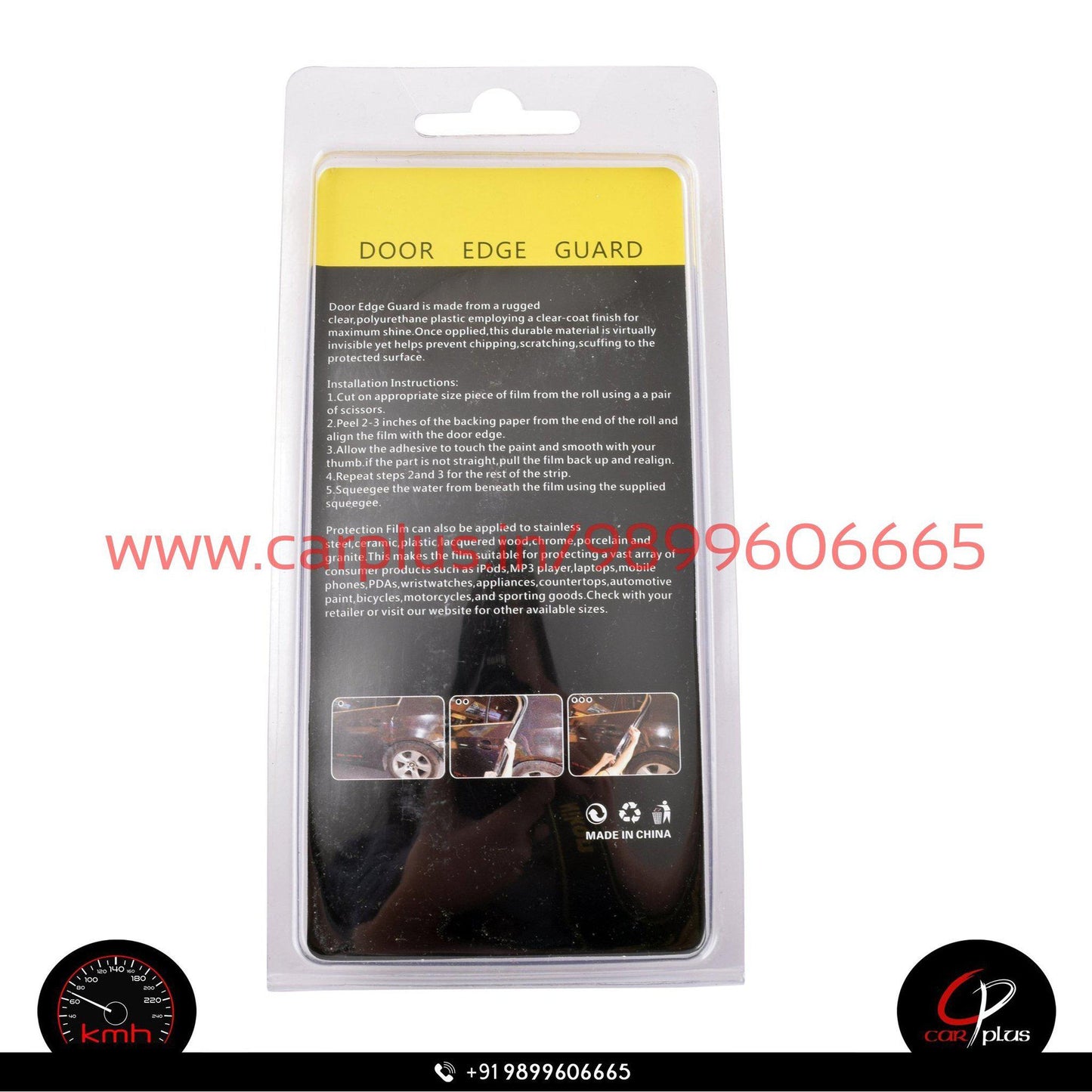 
                  
                    KMH Door Edge Paint Protection Film CARLAS DOOR GUARDS.
                  
                