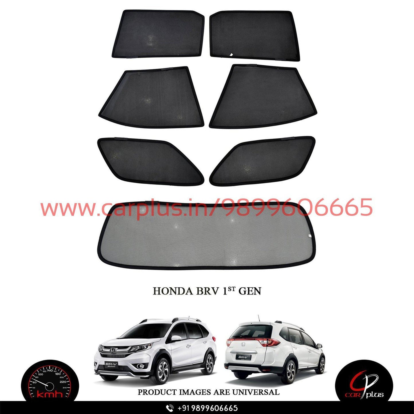 
                  
                    KMH Fixed Curtains For Honda BRV KMH-DC FIXED SUNSHADE.
                  
                