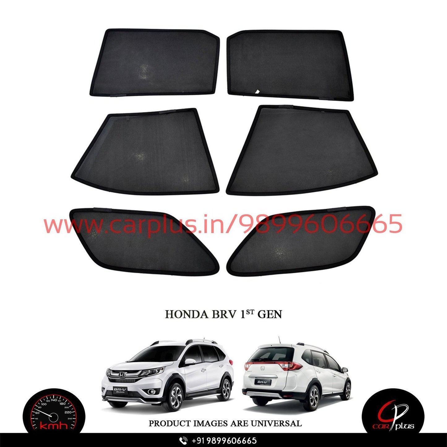 
                  
                    KMH Fixed Curtains For Honda BRV KMH-DC FIXED SUNSHADE.
                  
                