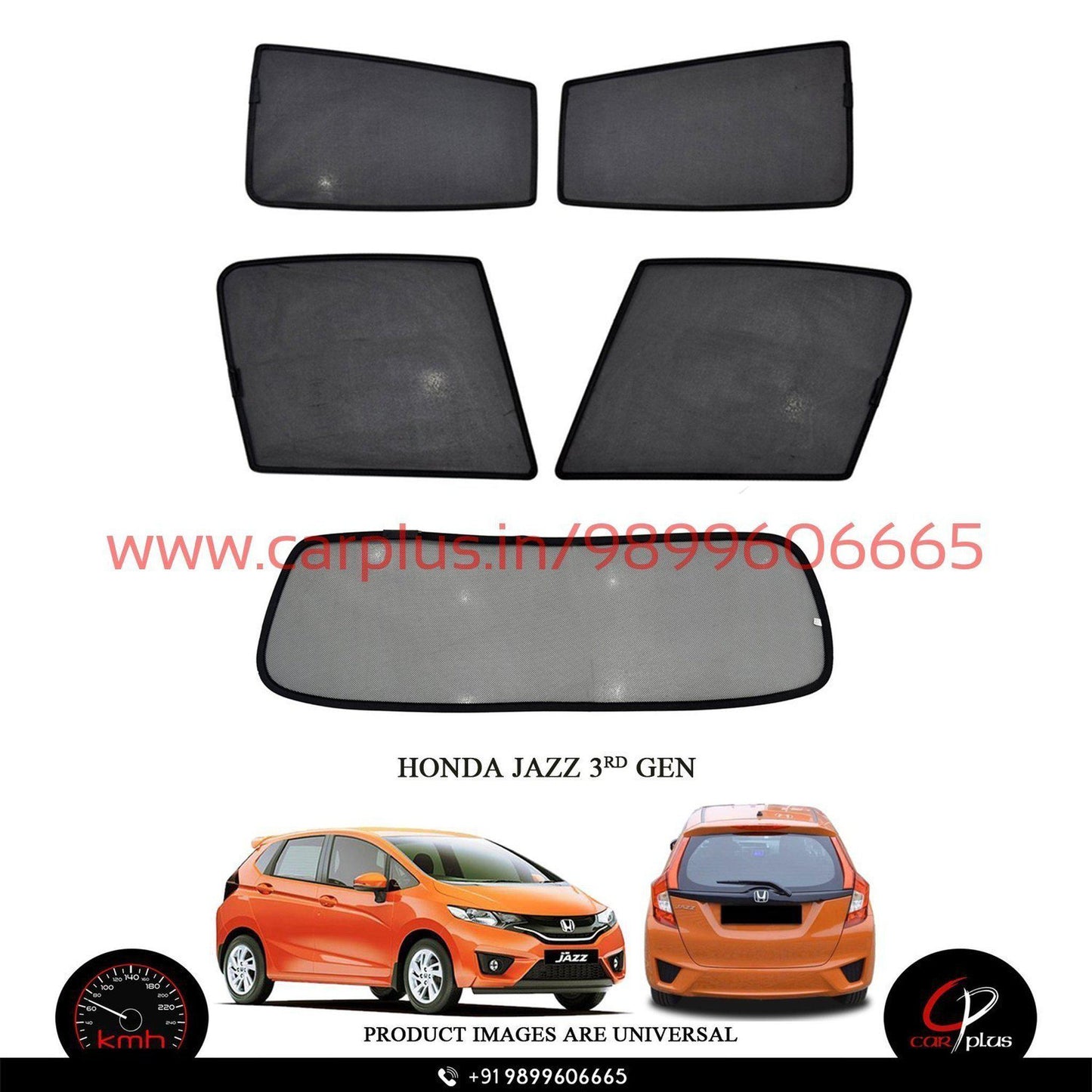 
                  
                    KMH Fixed Curtains For Honda Jazz KMH-DC FIXED SUNSHADE.
                  
                