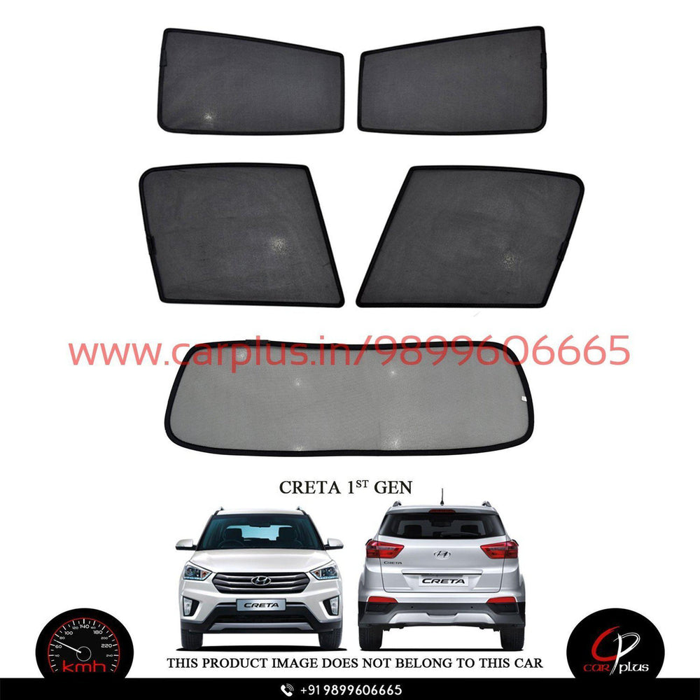 KMH Fixed Curtains For Hyundai Creta KMH-DC FIXED SUNSHADE.