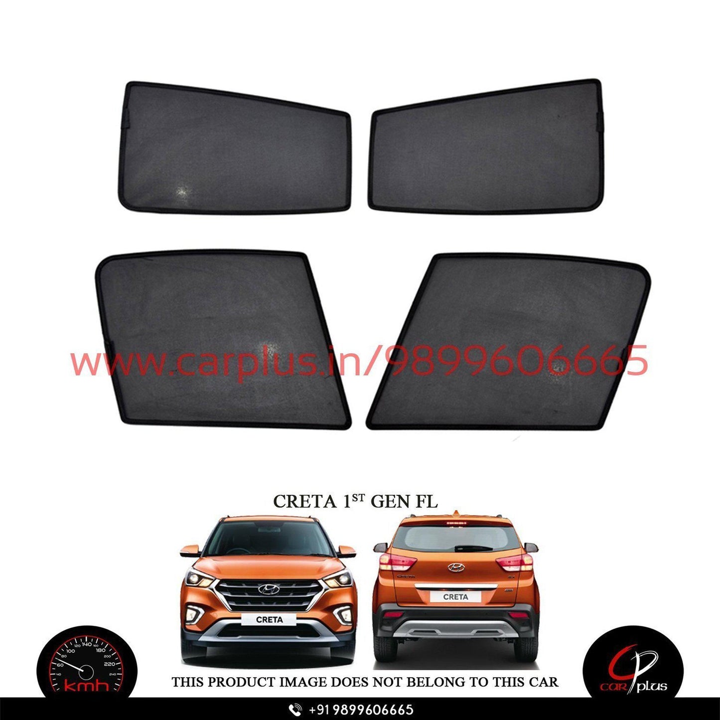 
                  
                    KMH Fixed Curtains For Hyundai Creta KMH-DC FIXED SUNSHADE.
                  
                