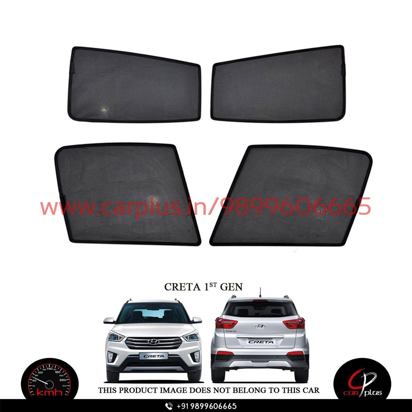 
                  
                    KMH Fixed Curtains For Hyundai Creta KMH-DC FIXED SUNSHADE.
                  
                