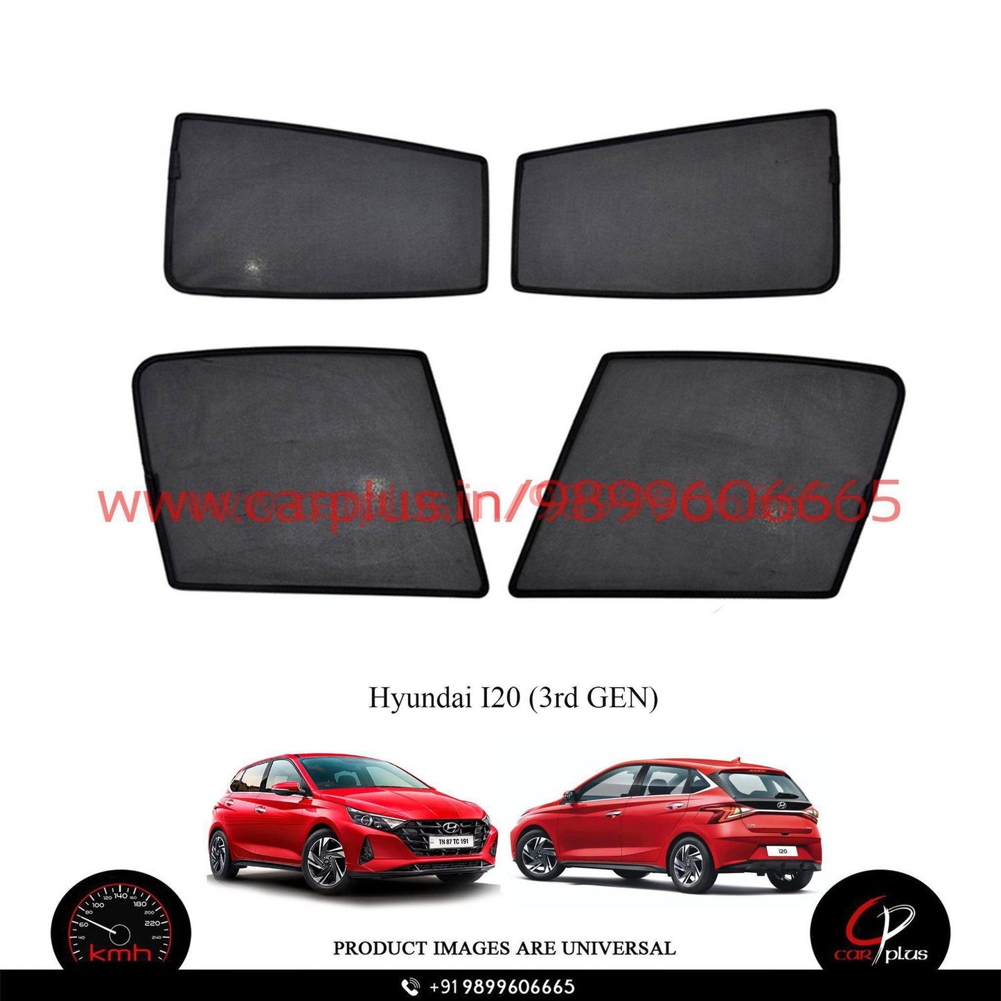 
                  
                    KMH Fixed Curtains For Hyundai I20 KMH-DC FIXED SUNSHADE.
                  
                