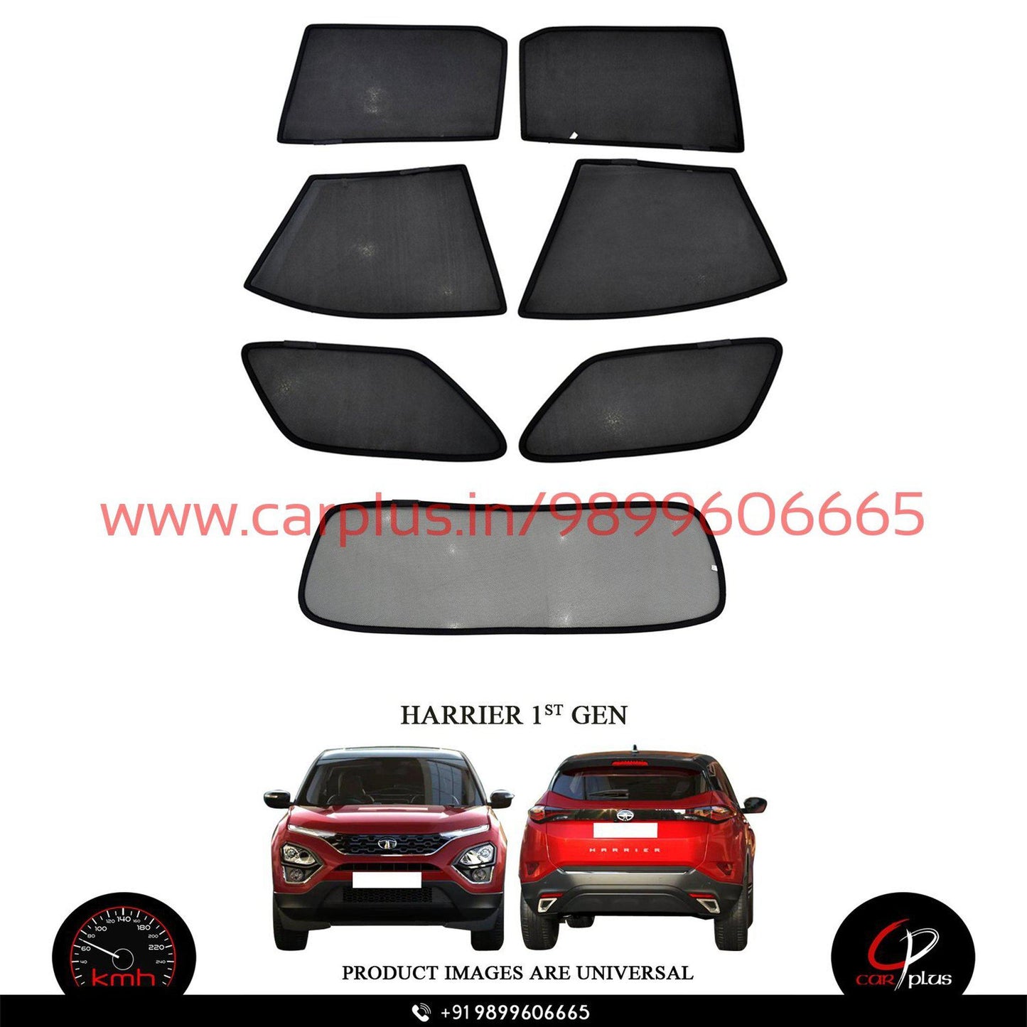 
                  
                    KMH Fixed Curtains For Tata Harrier KMH-DC FIXED SUNSHADE.
                  
                