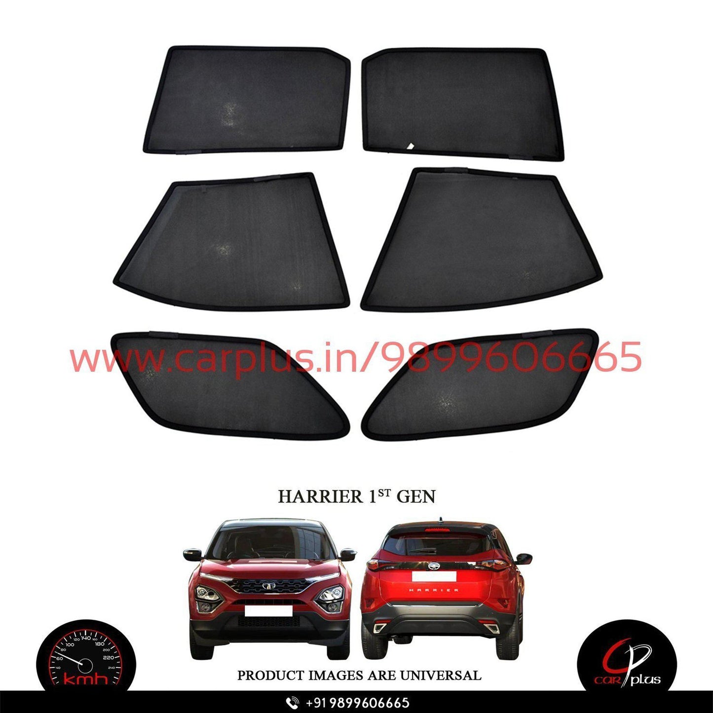 
                  
                    KMH Fixed Curtains For Tata Harrier KMH-DC FIXED SUNSHADE.
                  
                