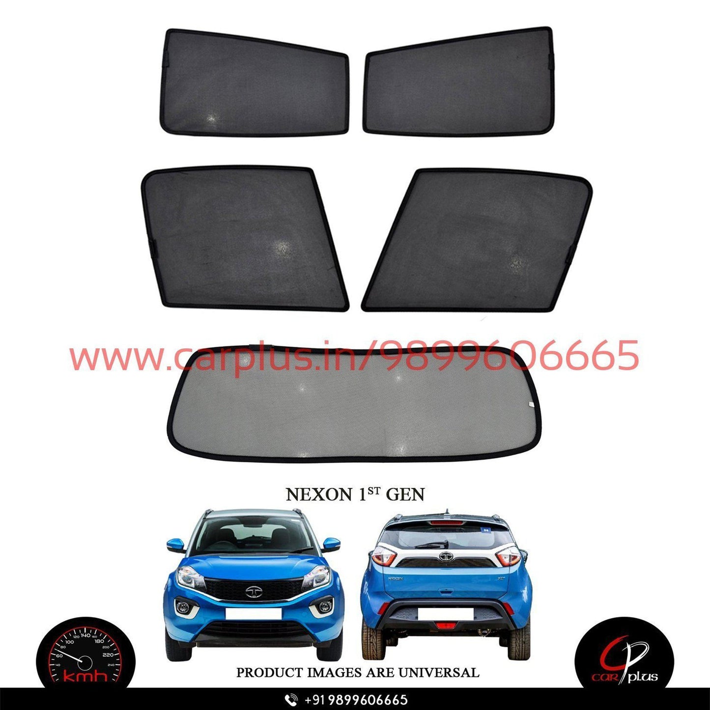 
                  
                    KMH Fixed Curtains For Tata Nexon KMH-DC FIXED SUNSHADE.
                  
                