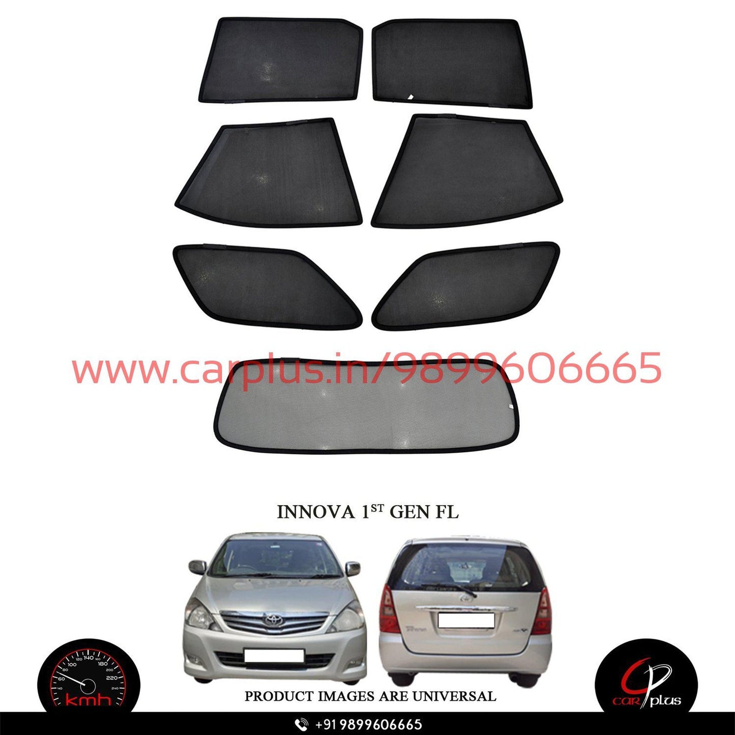 
                  
                    KMH Fixed Curtains For Toyota Innova KMH-DC FIXED SUNSHADE.
                  
                