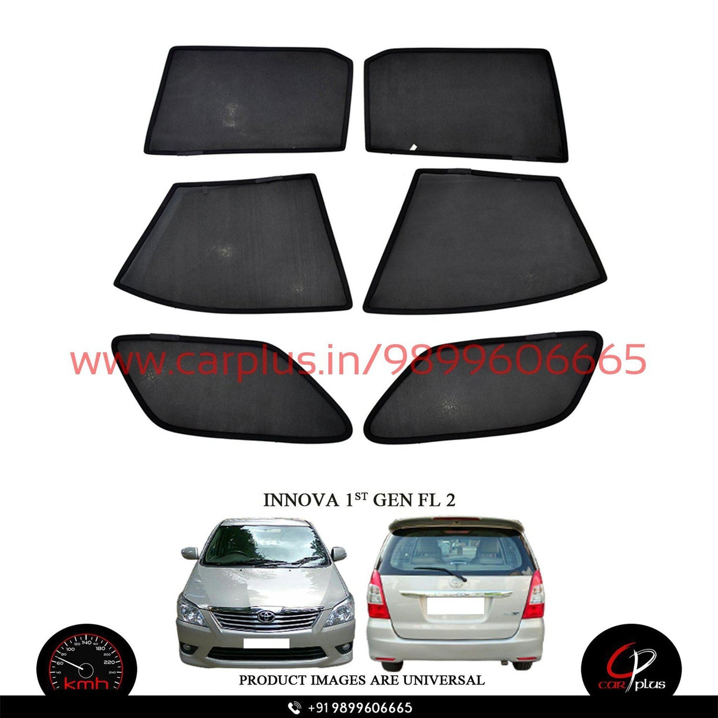 
                  
                    KMH Fixed Curtains For Toyota Innova KMH-DC FIXED SUNSHADE.
                  
                