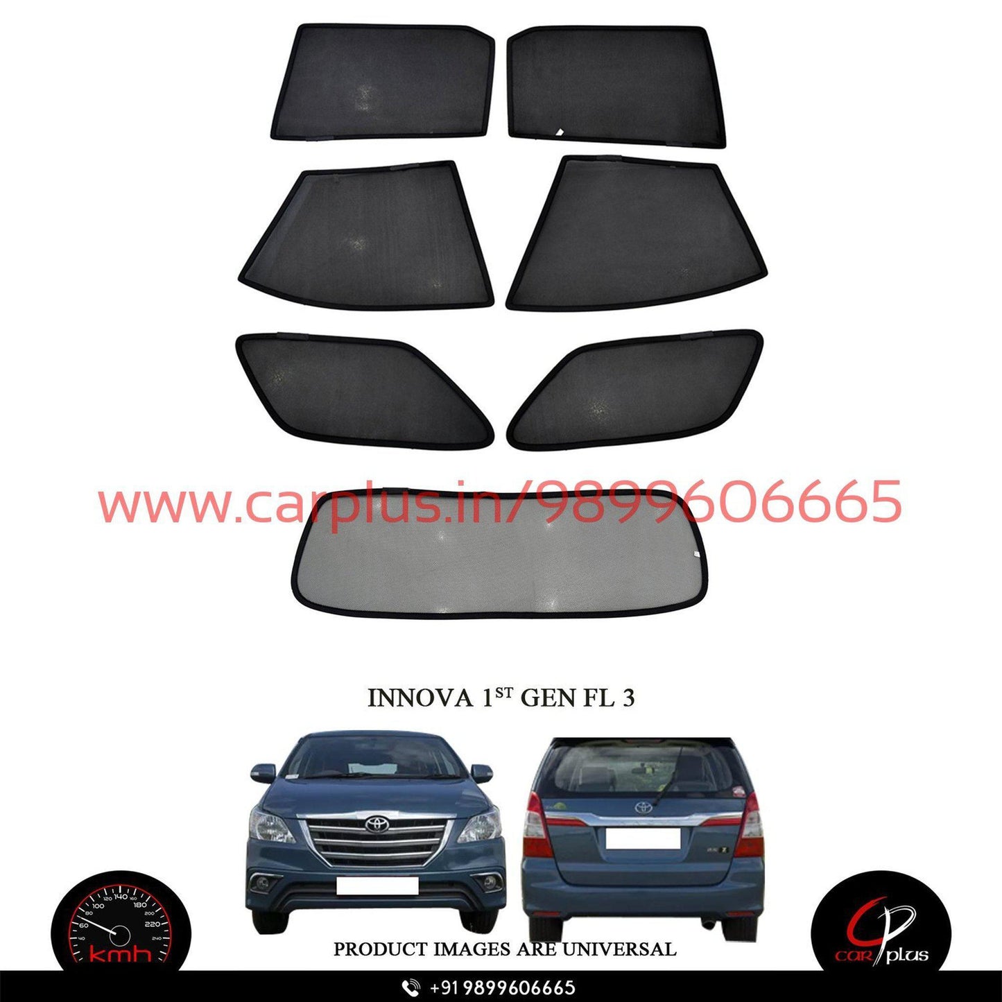 
                  
                    KMH Fixed Curtains For Toyota Innova KMH-DC FIXED SUNSHADE.
                  
                