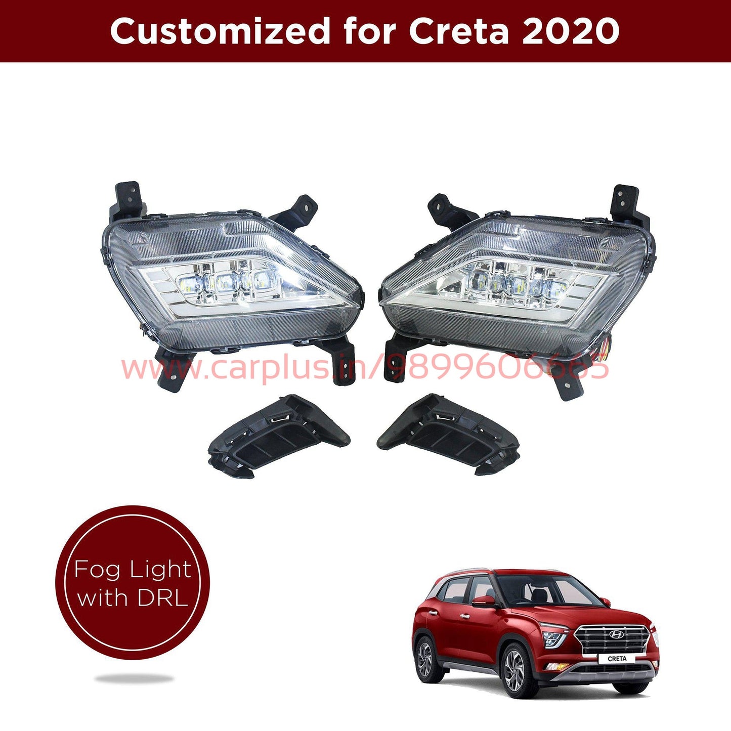 
                  
                    KMH Fog Light with DRL for Hyundai Creta (2nd GEN) KMH-SPECIFIC DRL SPECIFIC DRL.
                  
                