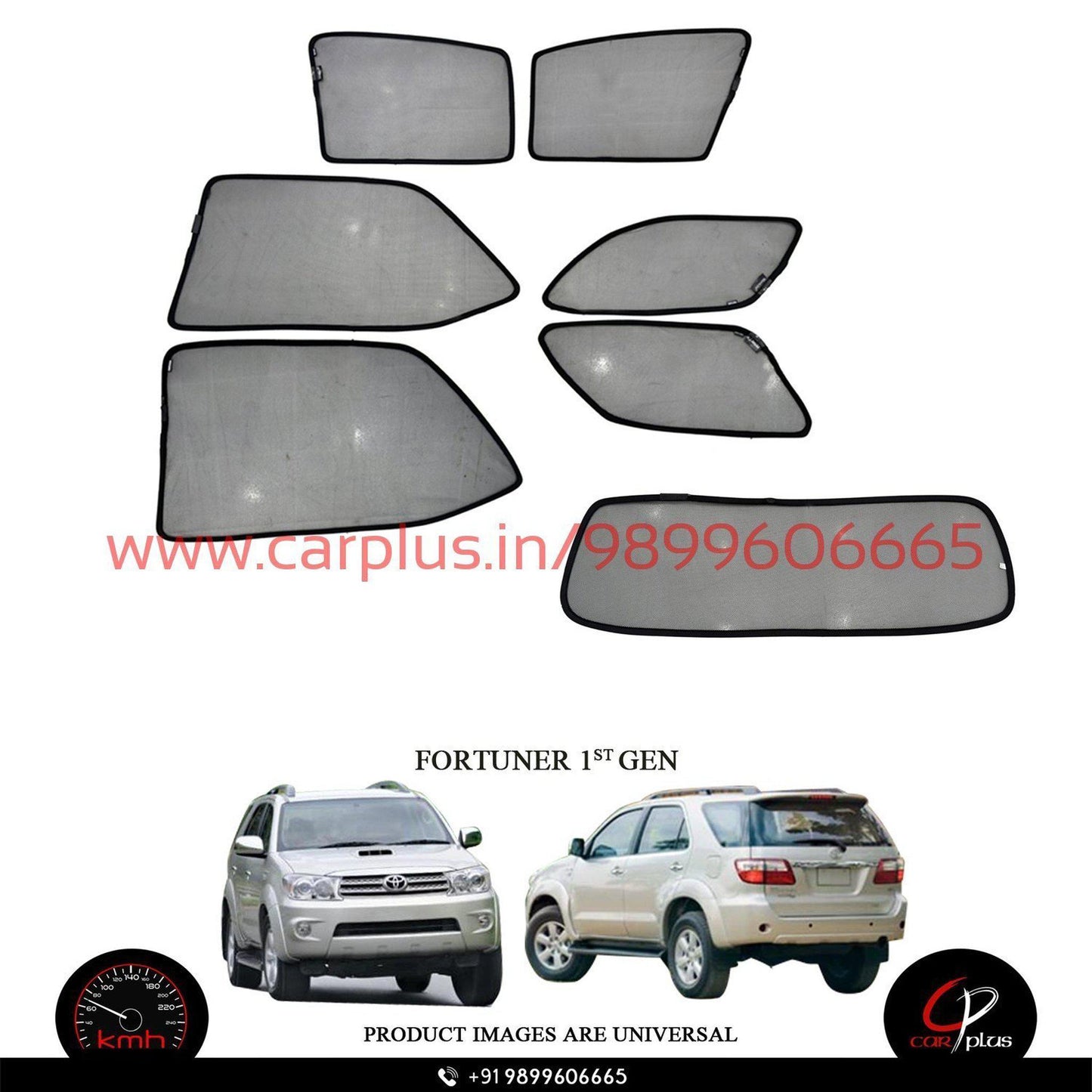 
                  
                    KMH Foldable Curtains For Toyota Fortuner KMH-MI FOLDABLE SUNSHADE.
                  
                