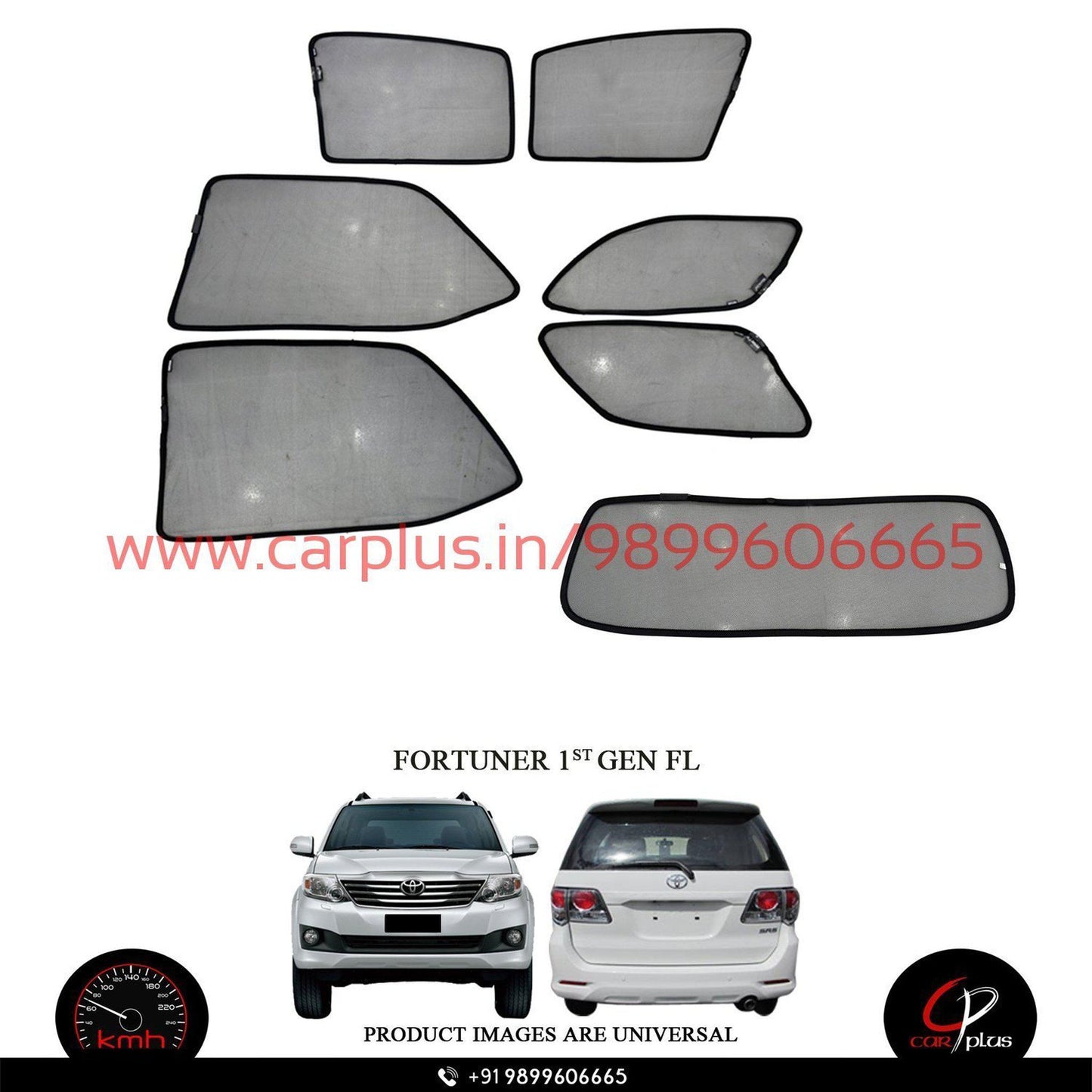 
                  
                    KMH Foldable Curtains For Toyota Fortuner KMH-MI FOLDABLE SUNSHADE.
                  
                