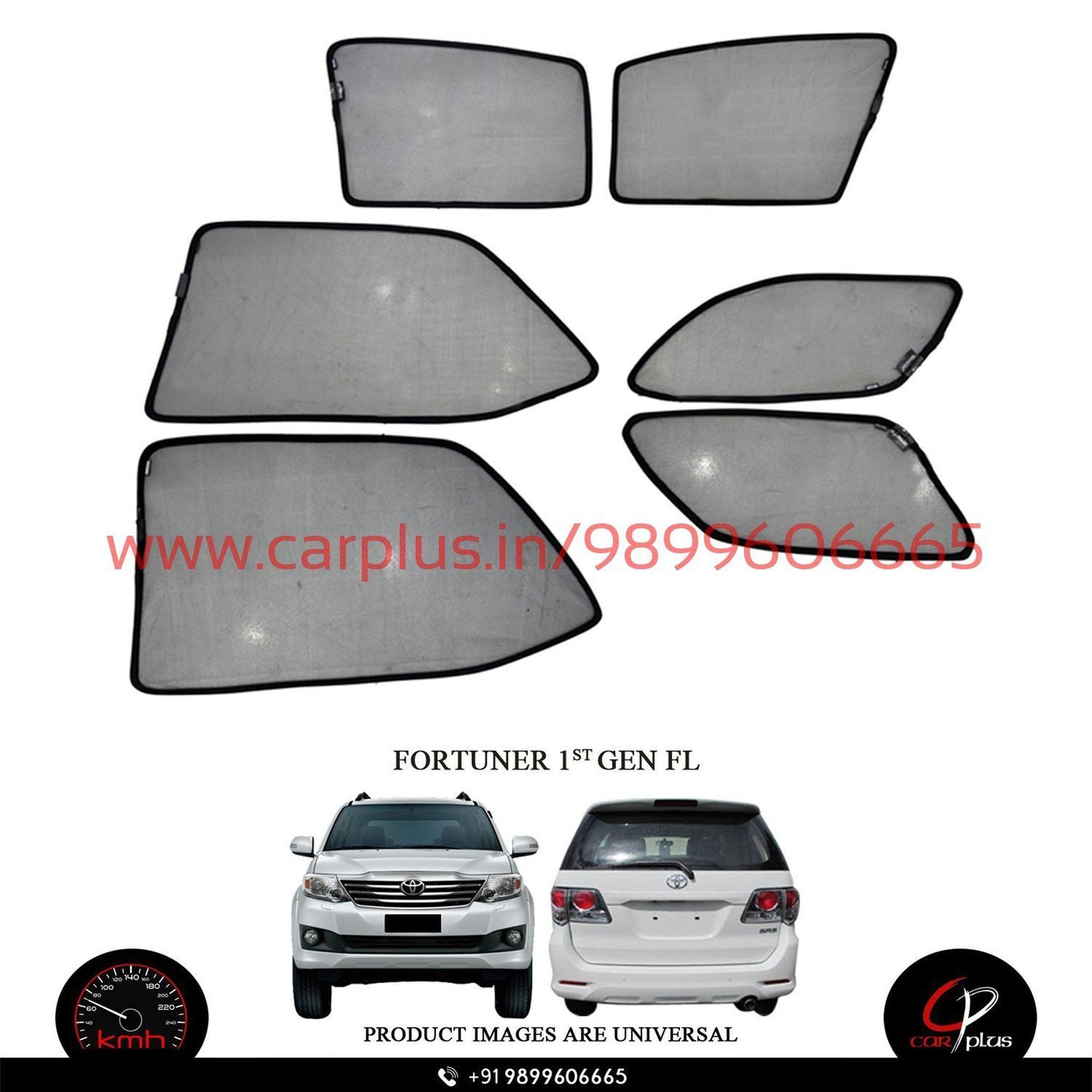 
                  
                    KMH Foldable Curtains For Toyota Fortuner KMH-MI FOLDABLE SUNSHADE.
                  
                