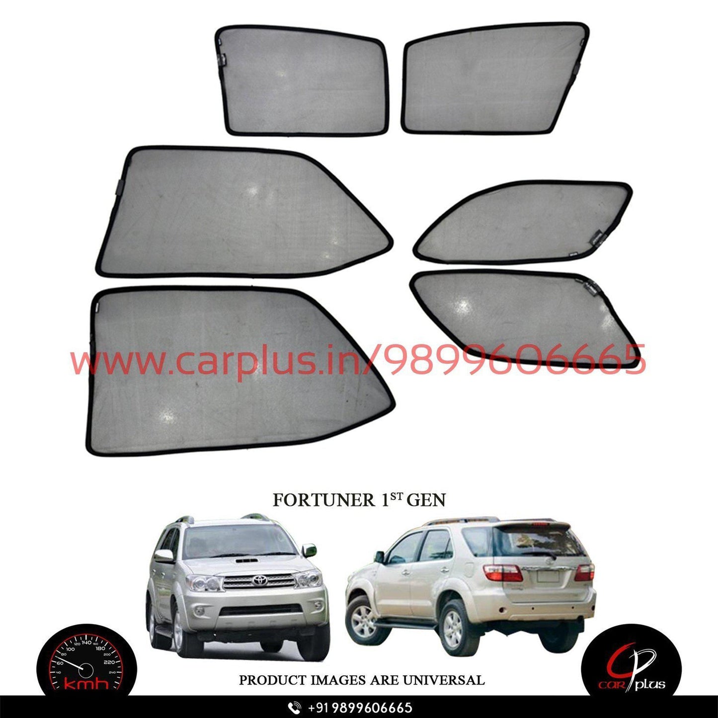 
                  
                    KMH Foldable Curtains For Toyota Fortuner KMH-MI FOLDABLE SUNSHADE.
                  
                
