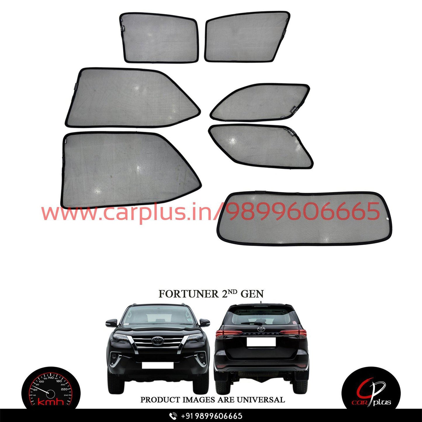 
                  
                    KMH Foldable Curtains For Toyota Fortuner KMH-MI FOLDABLE SUNSHADE.
                  
                