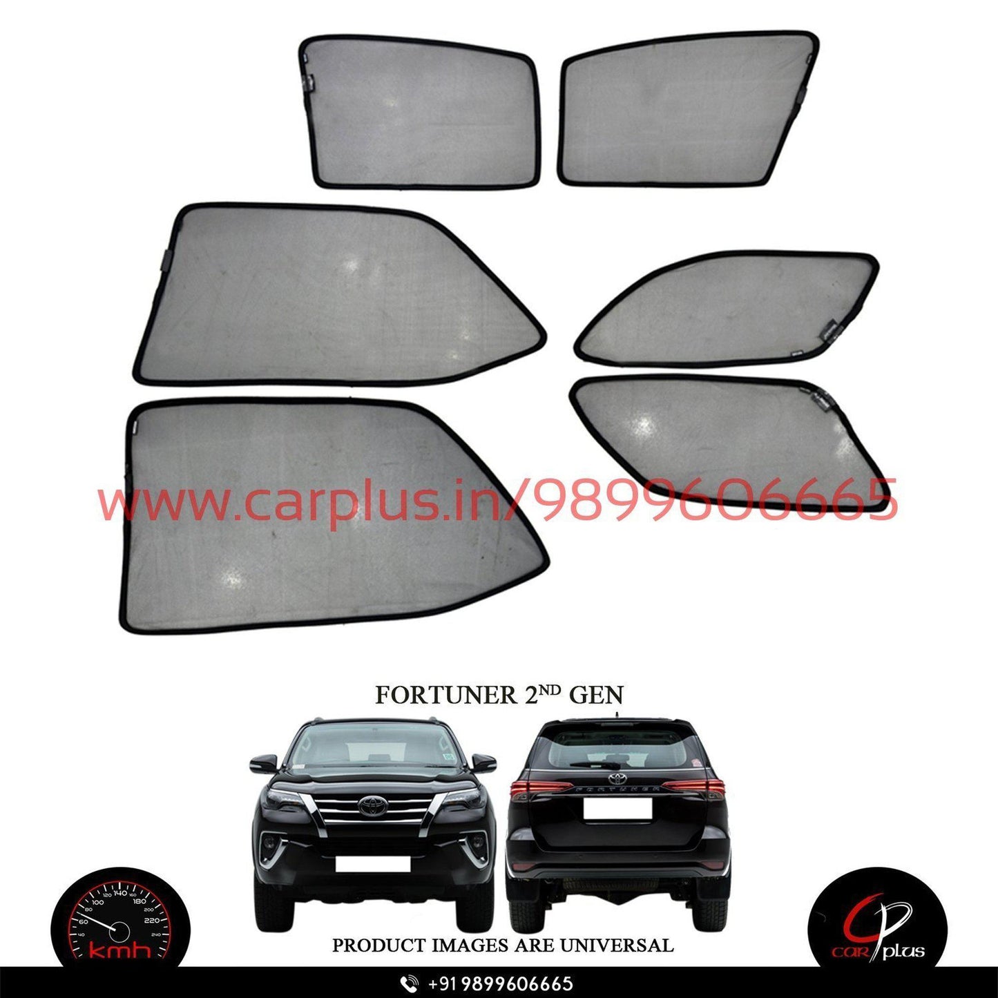 
                  
                    KMH Foldable Curtains For Toyota Fortuner KMH-MI FOLDABLE SUNSHADE.
                  
                