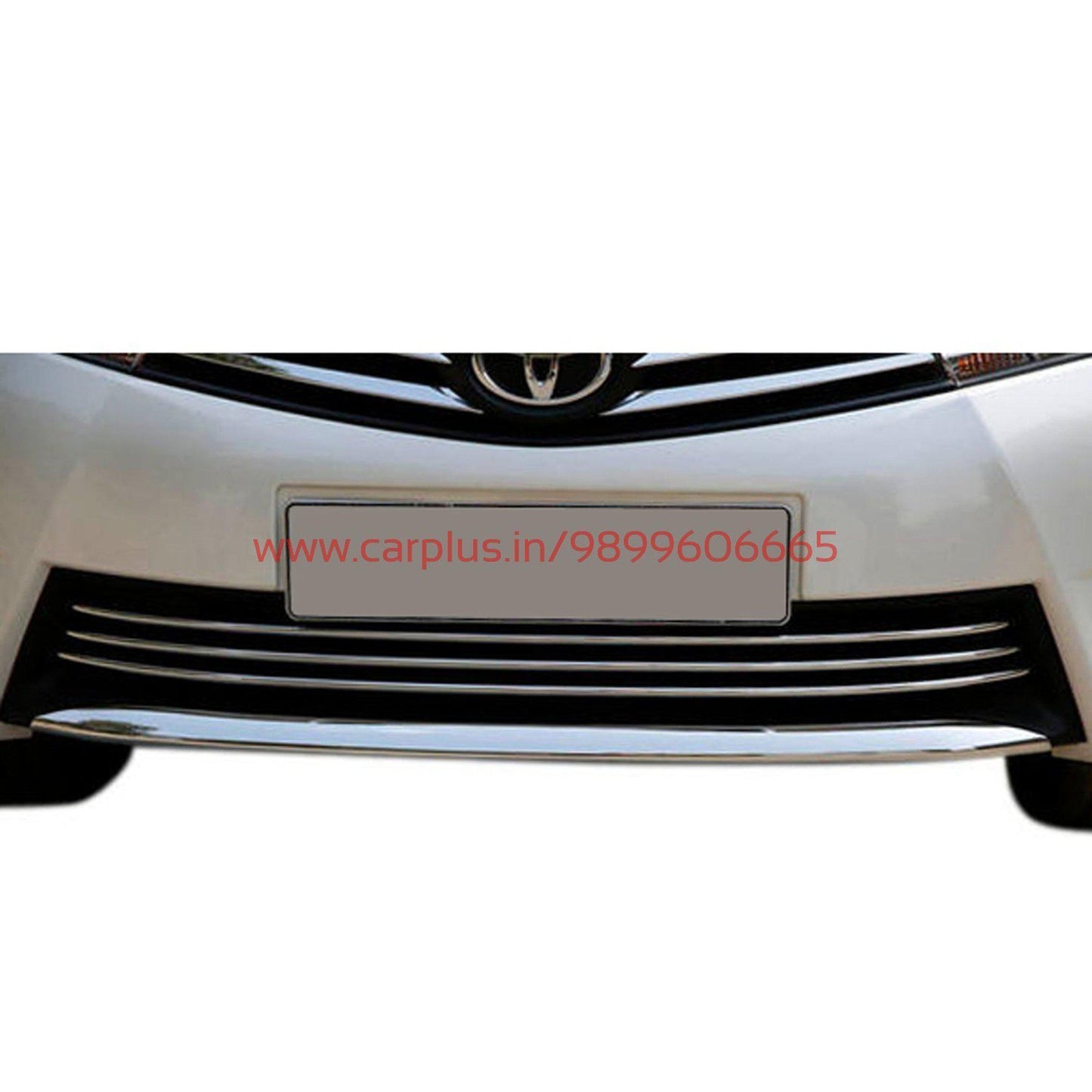 
                  
                    KMH Front Bumper Grill Chrome for Toyota Altis (2014, Set of 3Pcs) CN LEAGUE EXTERIOR.
                  
                