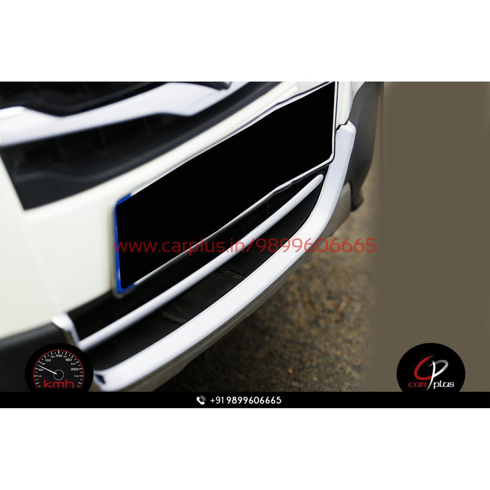 KMH Front Bumper Grill Trim Chrome For Maruti Suzuki SCross (1st