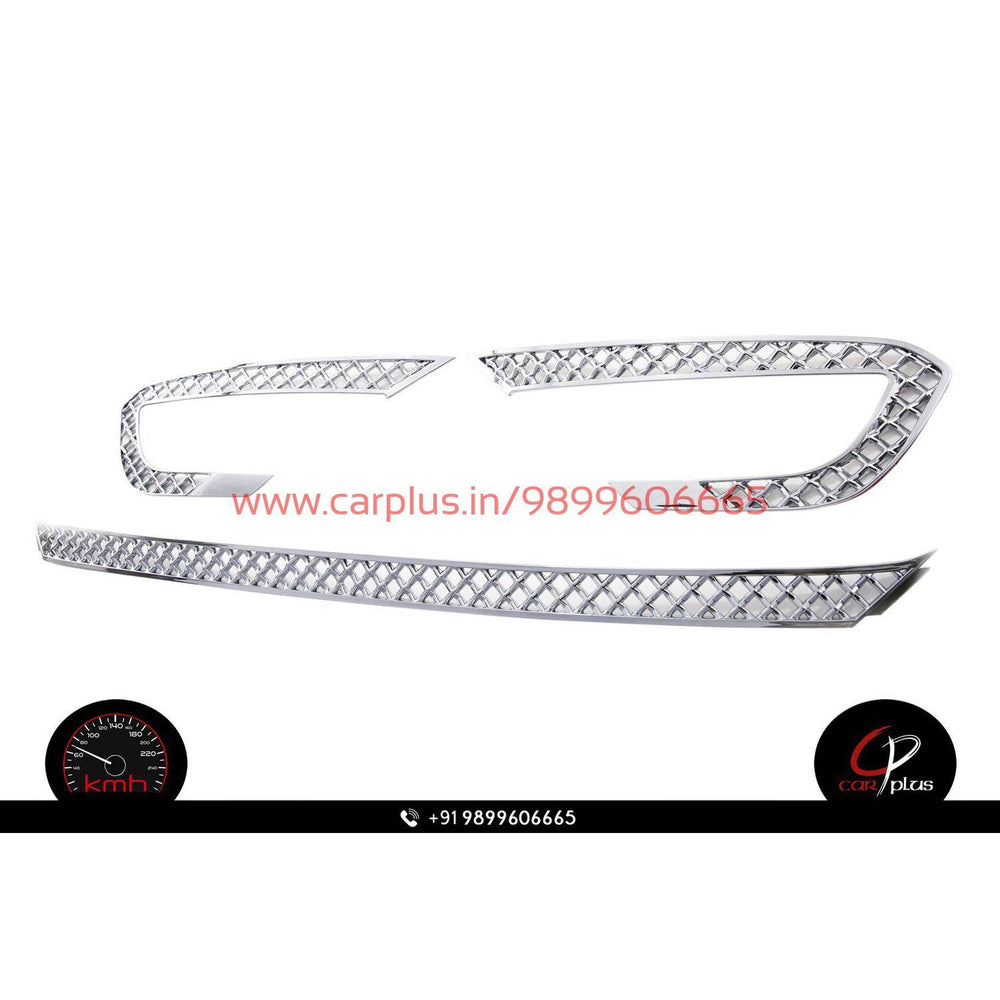 
                  
                    KMH Front Bumper Lower Grill Chrome for Hyundai I20 Elite (Set of 3Pcs) CN LEAGUE EXTERIOR.
                  
                