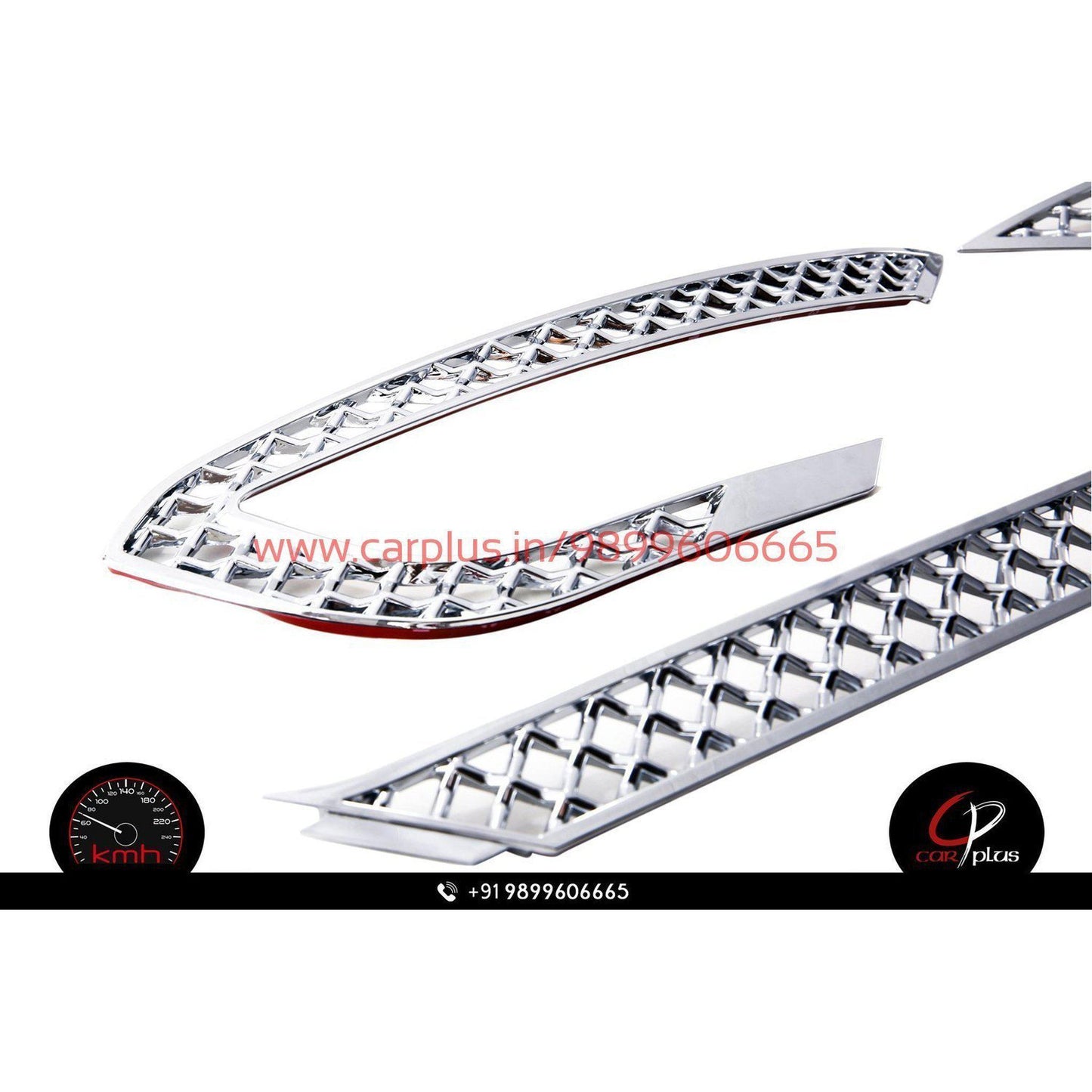 
                  
                    KMH Front Bumper Lower Grill Chrome for Hyundai I20 Elite (Set of 3Pcs) CN LEAGUE EXTERIOR.
                  
                