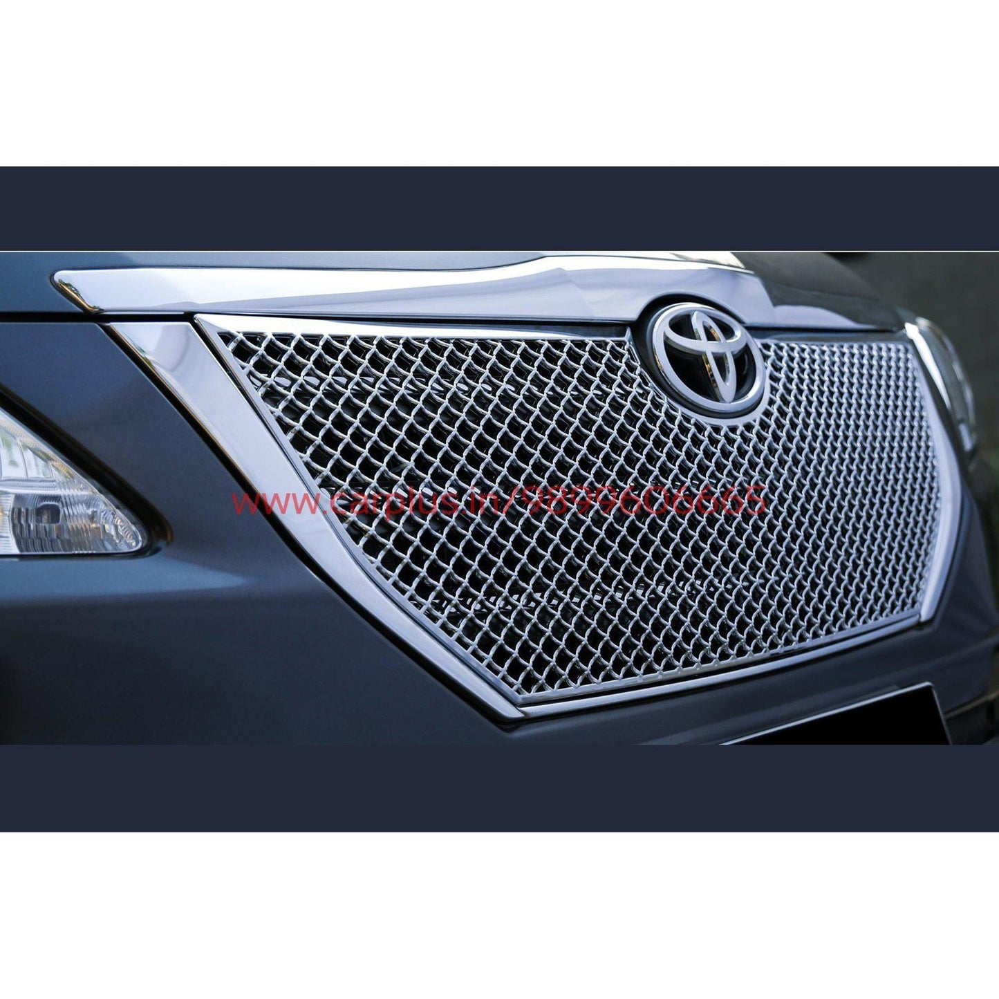 
                  
                    KMH Front Grill Chrome Bentley Design for Toyota Innova (2015, 1 Pc) CN LEAGUE EXTERIOR.
                  
                