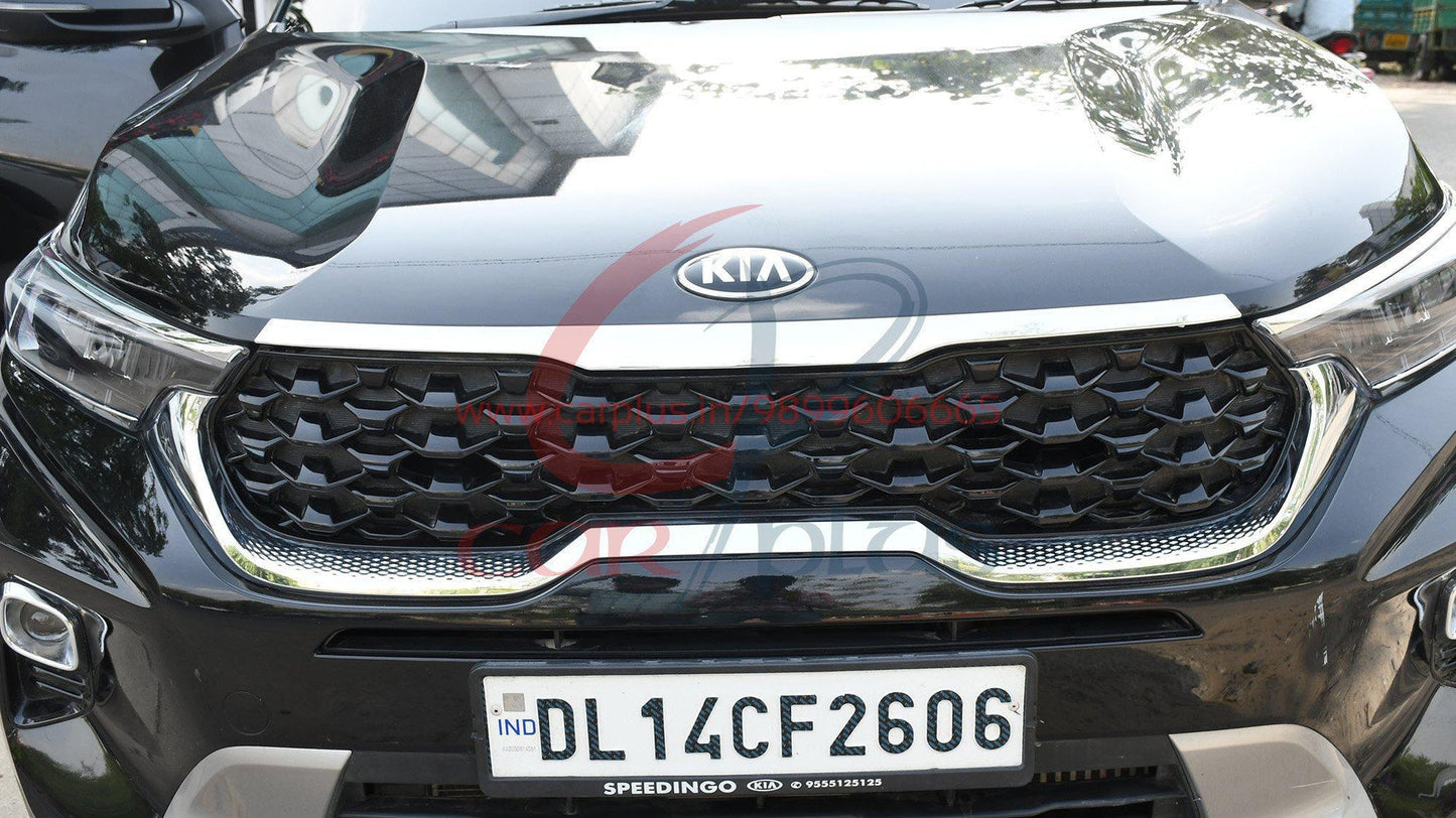 KMH Front Grill Chrome for Kia Sonet (1Pc) – CARPLUS