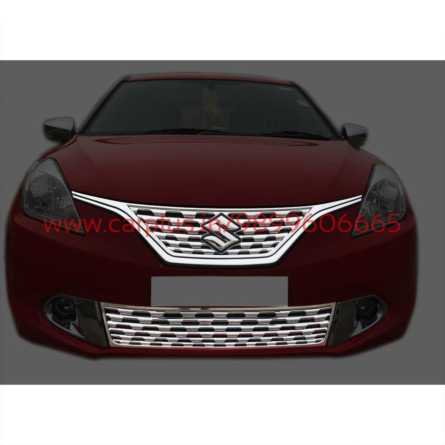 
                  
                    KMH Front Grill Up-Down Chrome  For Maruti Suzuki Baleno CN LEAGUE EXTERIOR.
                  
                