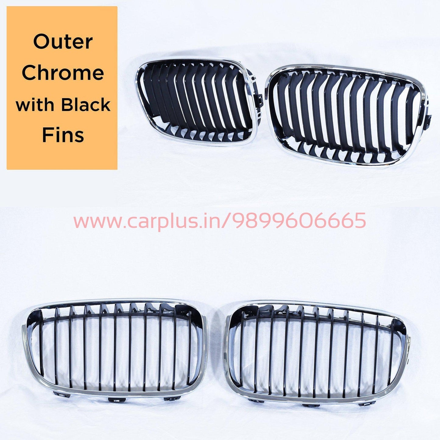
                  
                    KMH Replacement Grill For BMW 1 Series F20 (Outer Chrome with Black Fins, Set Of 2Pcs) KMH-GRILL GRILLS.
                  
                