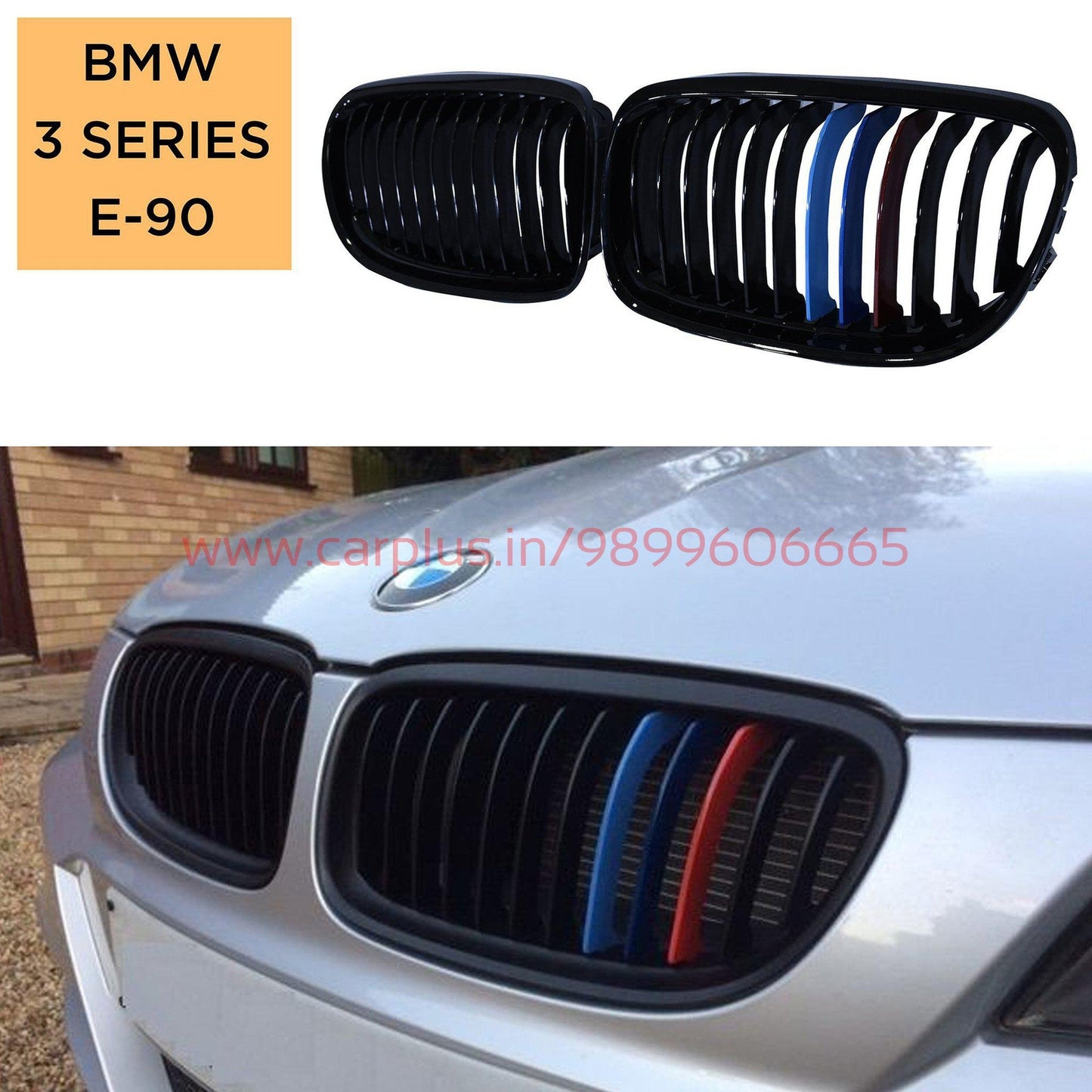
                  
                    KMH Front Grill for BMW 3 Series E90 KMH-GRILL GRILLS.
                  
                