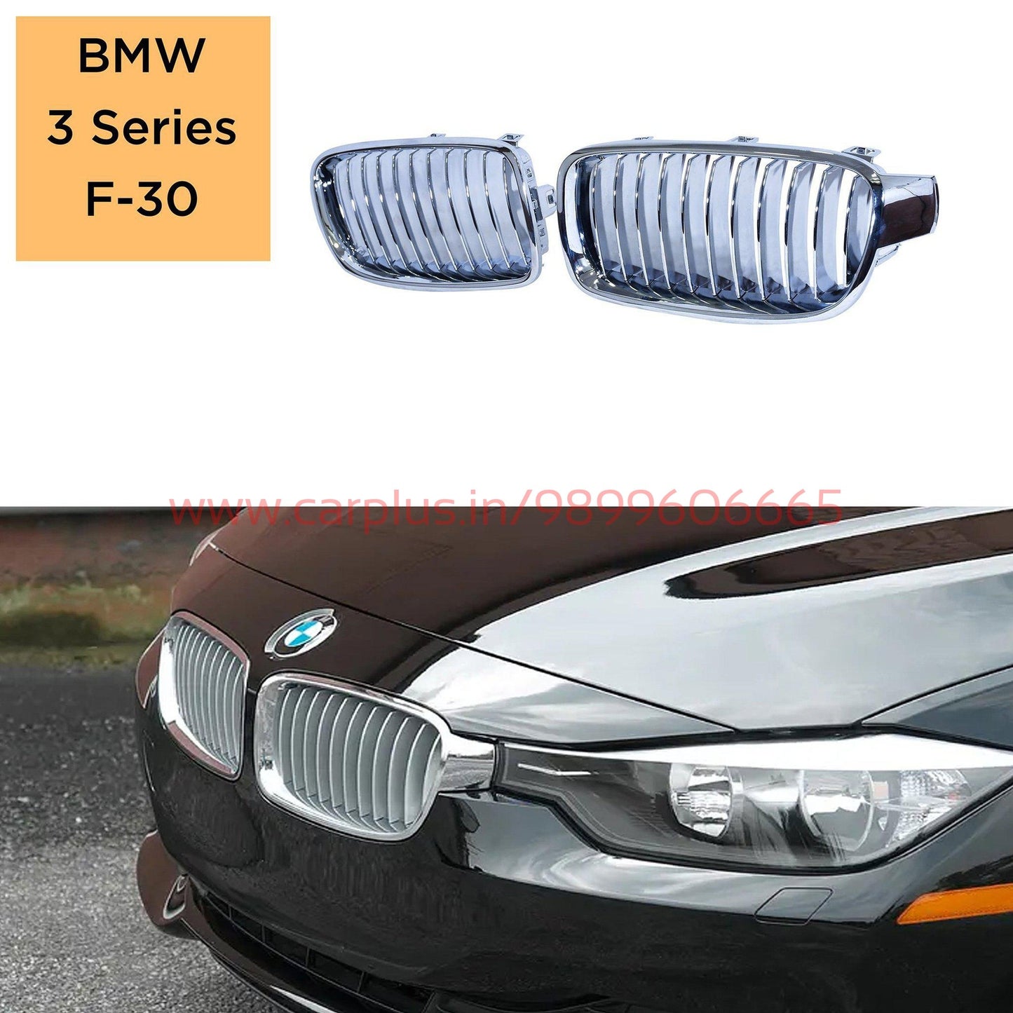 
                  
                    KMH Front Grill for BMW 3 Series F30 KMH-GRILL GRILLS.
                  
                