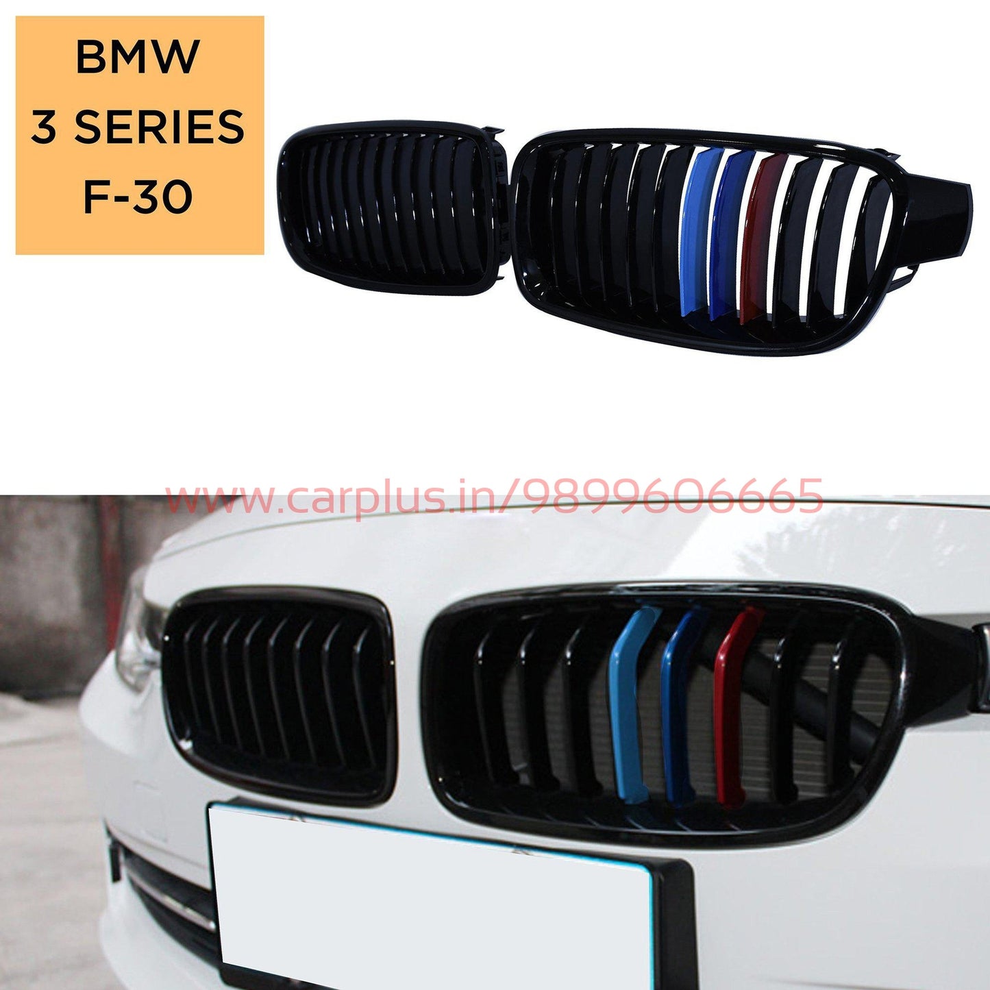 
                  
                    KMH Front Grill for BMW 3 Series F30 KMH-GRILL GRILLS.
                  
                