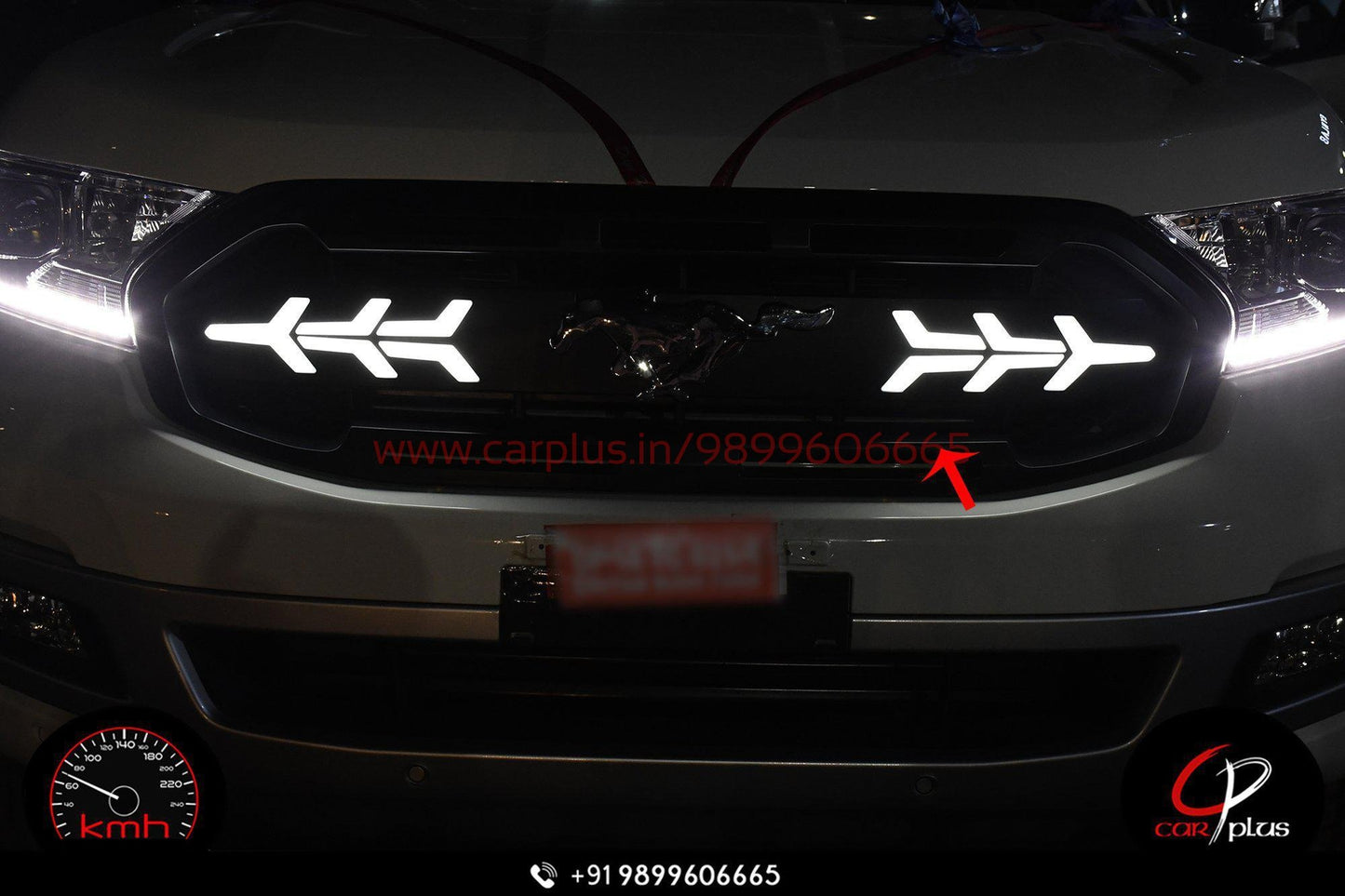 
                  
                    KMH Front Grill for Ford Endeavour With Mustang Logo (2nd GEN FL) KMH-GRILLS GRILLS.
                  
                