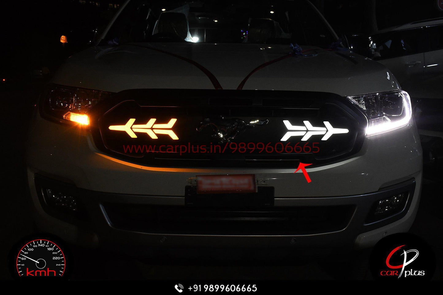 
                  
                    KMH Front Grill for Ford Endeavour With Mustang Logo (2nd GEN FL) KMH-GRILLS GRILLS.
                  
                