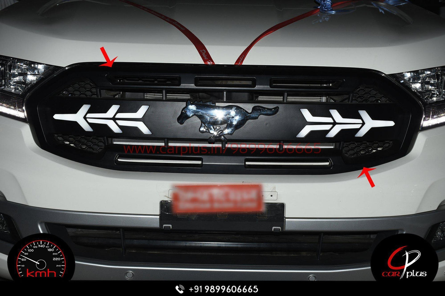 
                  
                    KMH Front Grill for Ford Endeavour With Mustang Logo (2nd GEN FL) KMH-GRILLS GRILLS.
                  
                