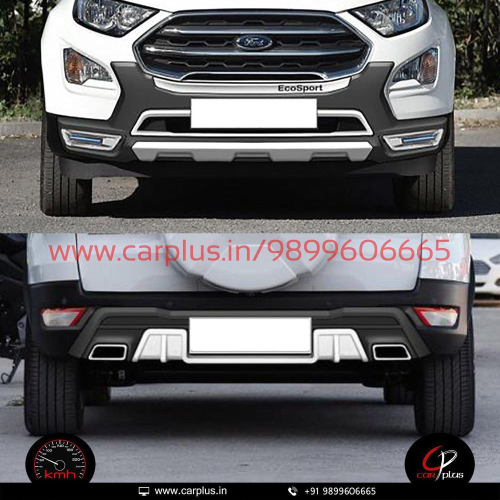 KMH Front & Rear Bumper Guard for Ford Ecosport Facelift KMH-F&R GUARDS F&R GUARDS.
