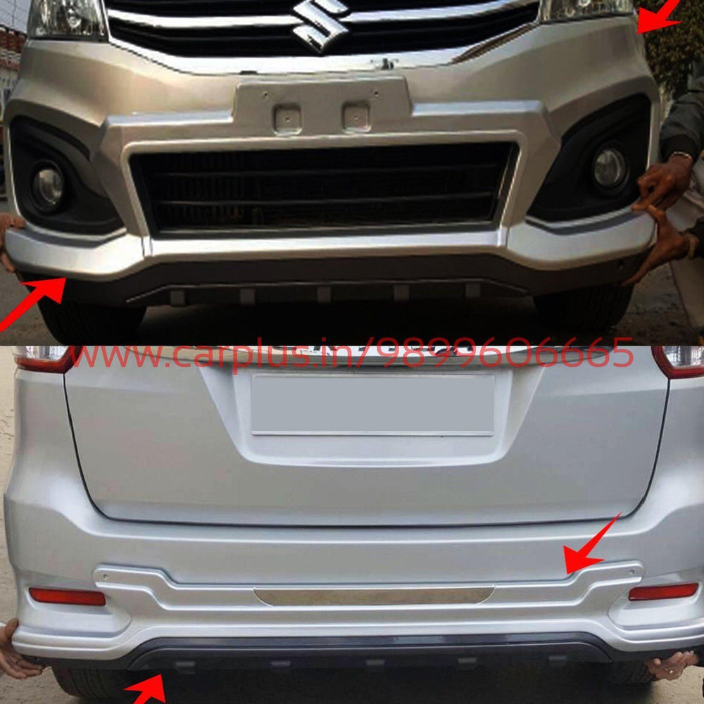 
                  
                    KMH Front & Rear Bumper Guard for Maruti Suzuki Ertiga (1st GEN FL) KMH-F&R GUARDS F&R GUARDS.
                  
                