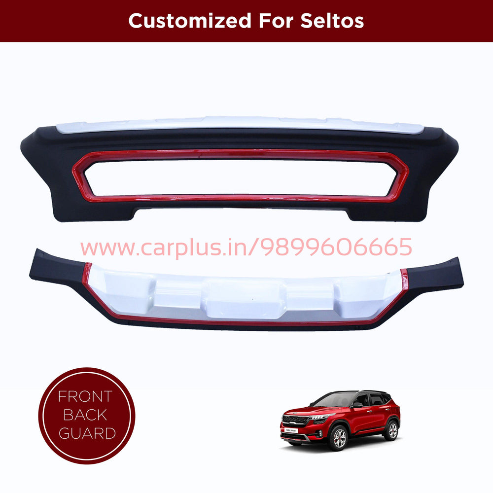 KMH Front & Rear Guard for Kia Seltos (1st GEN) KMH-F&R GUARDS F&R GUARDS.