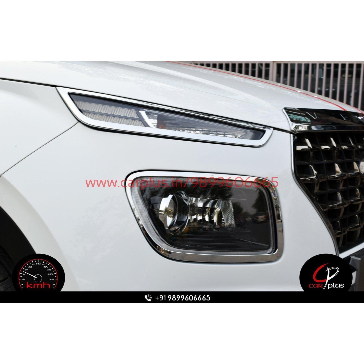 
                  
                    KMH Head Light Chrome For Hyundai Venue (1st GEN) CN LEAGUE EXTERIOR.
                  
                