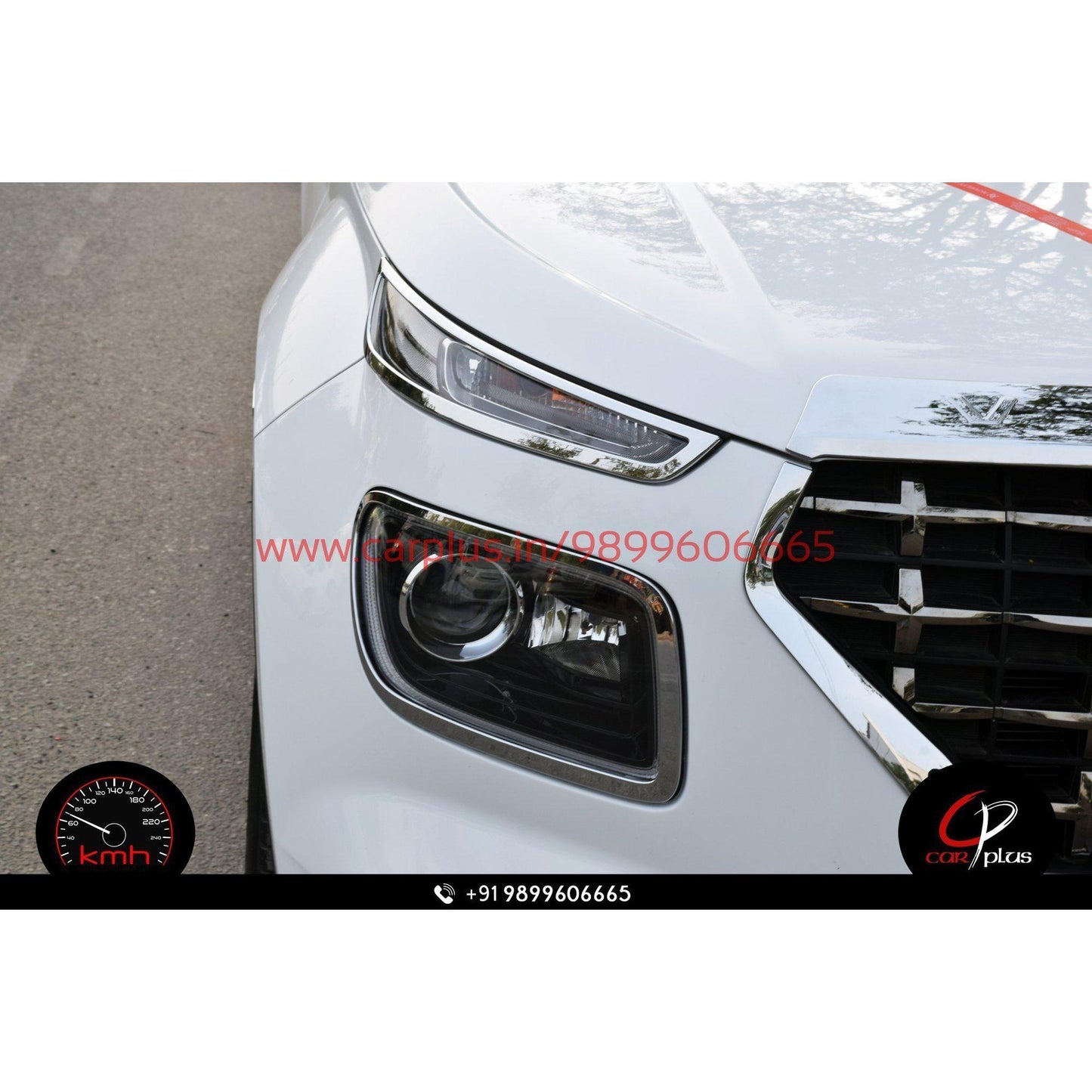 
                  
                    KMH Head Light Chrome For Hyundai Venue (1st GEN) CN LEAGUE EXTERIOR.
                  
                