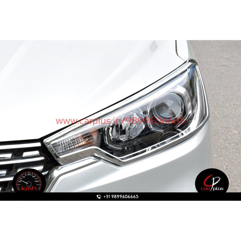 
                  
                    KMH Head Light Chrome for Maruti Suzuki Ertiga (2018) CN LEAGUE EXTERIOR.
                  
                