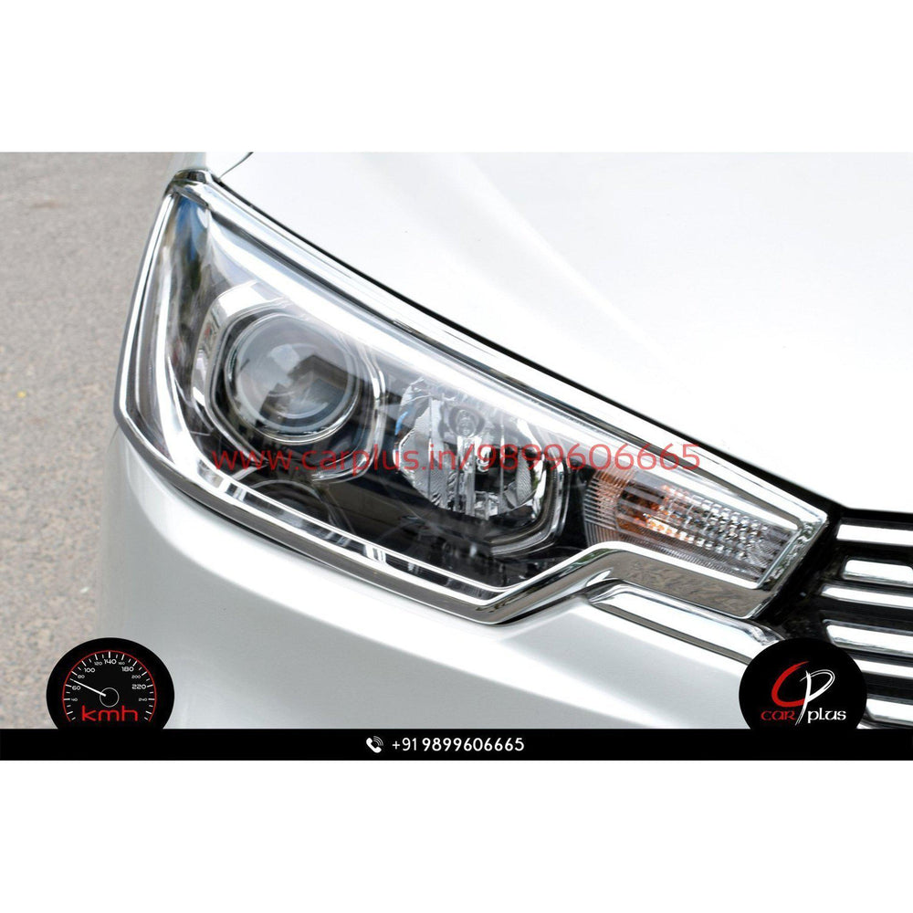 KMH Head Light Chrome for Maruti Suzuki Ertiga (2018) CN LEAGUE EXTERIOR.