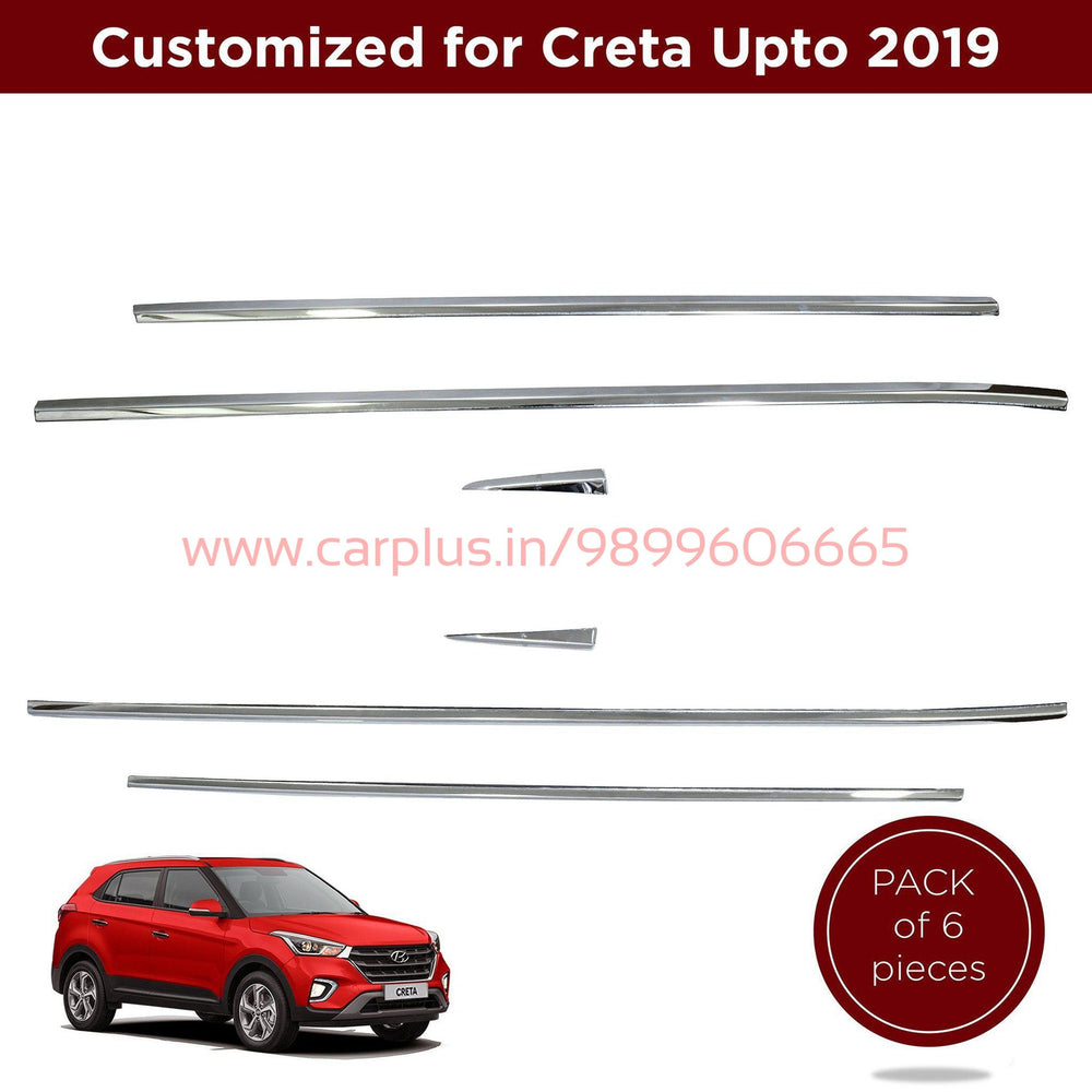 KMH Lower Window Garnish For Hyundai Creta (1st GEN, 1st GEN FL) CN LEAGUE EXTERIOR.