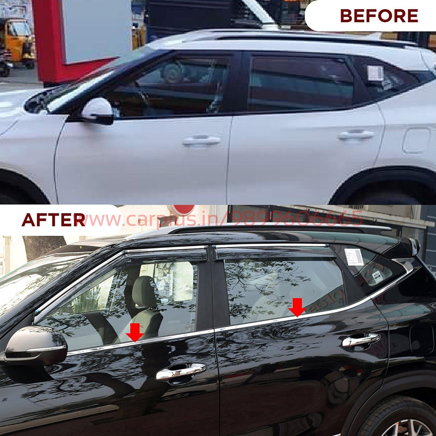 
                  
                    KMH Lower Window Garnish For Kia Seltos (1st GEN, Set of 6pcs) CN LEAGUE EXTERIOR.
                  
                