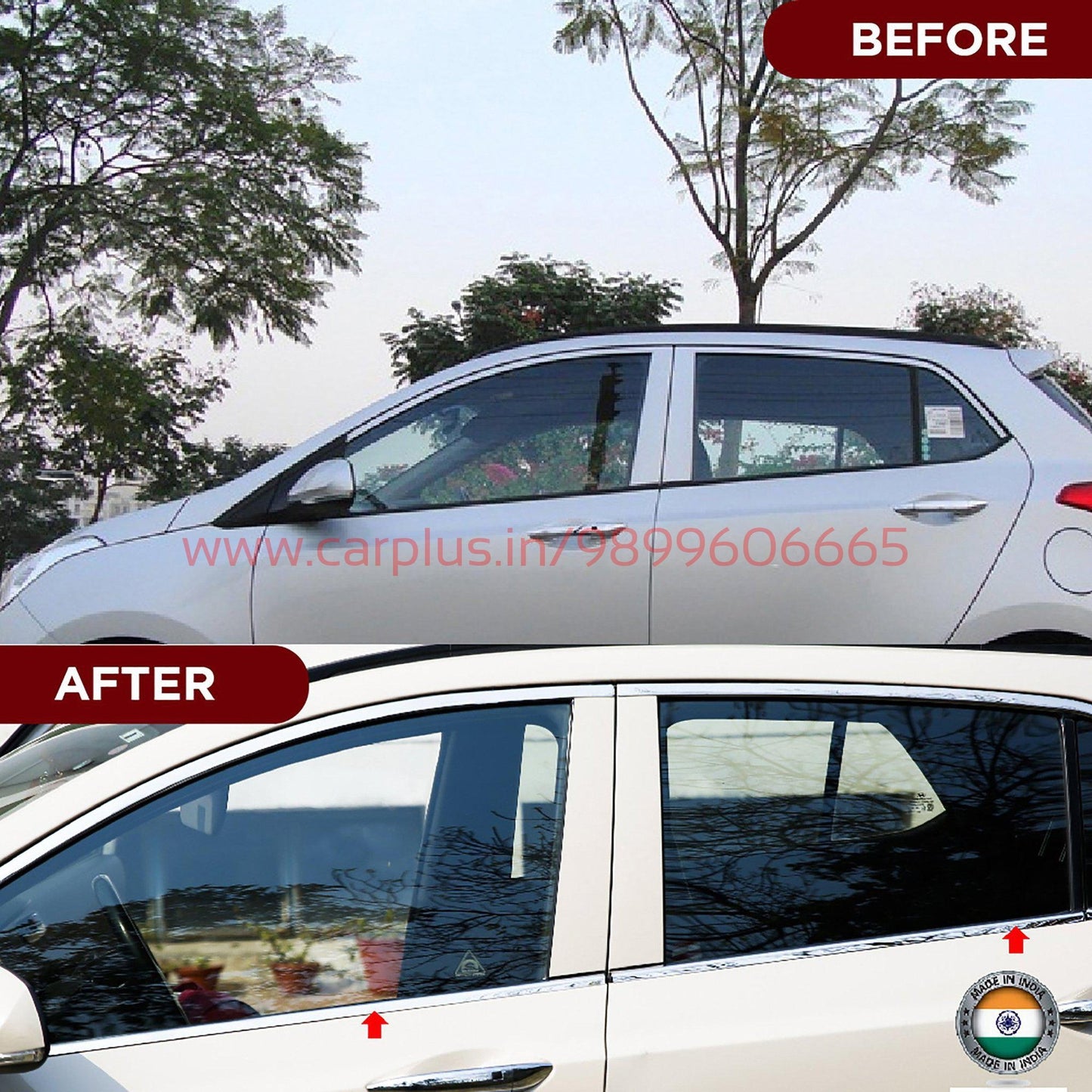 
                  
                    KMH Lower Window Garnish for Hyundai I10 Grand (Set of 6Pcs) CN LEAGUE EXTERIOR.
                  
                