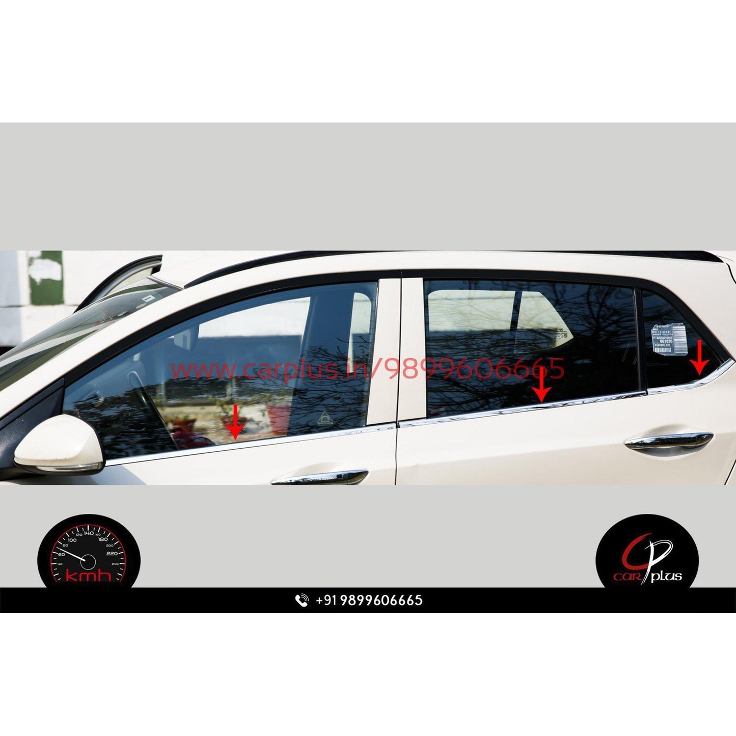 
                  
                    KMH Lower Window Garnish for Hyundai I10 Grand (Set of 6Pcs) CN LEAGUE EXTERIOR.
                  
                