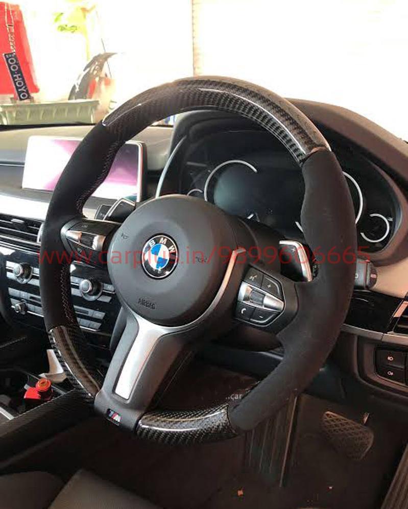 KMH M Performance Steering Wheel With Carbon & Led Racing Display For BMW BMW MISC RETROFITS.